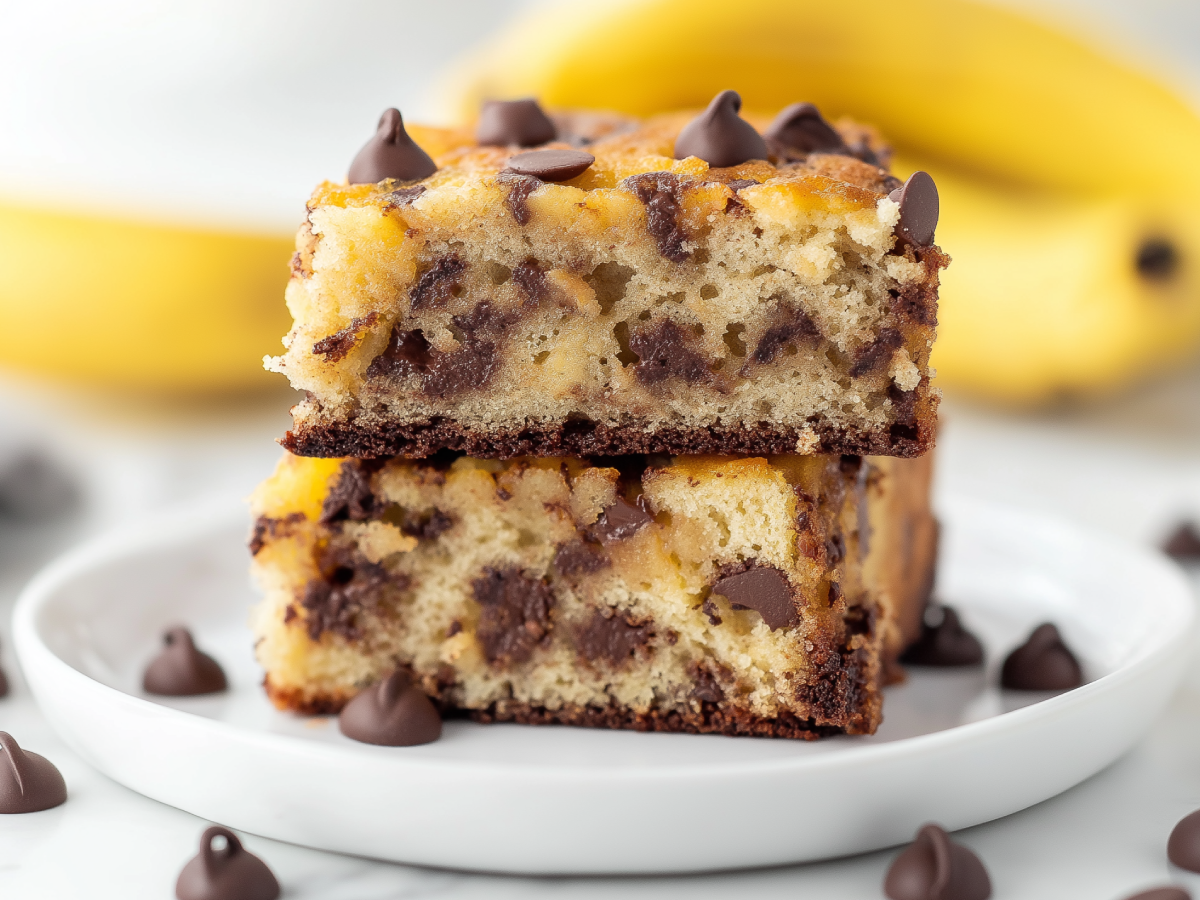 Best Banana Chocolate Chip Cake Recipe – Moist & Easy to Make