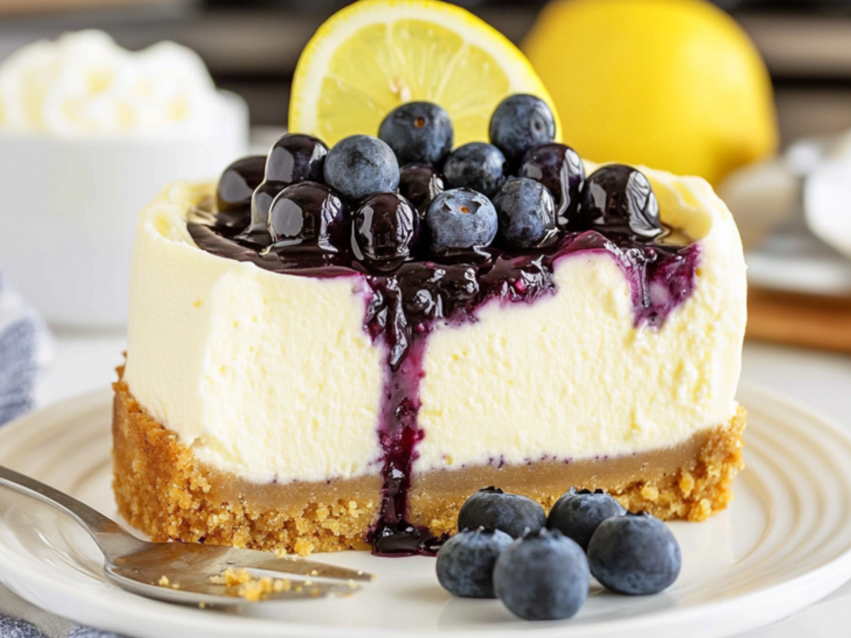 Best Lemon Blueberry Cheesecake: Delicious And Easy To Make