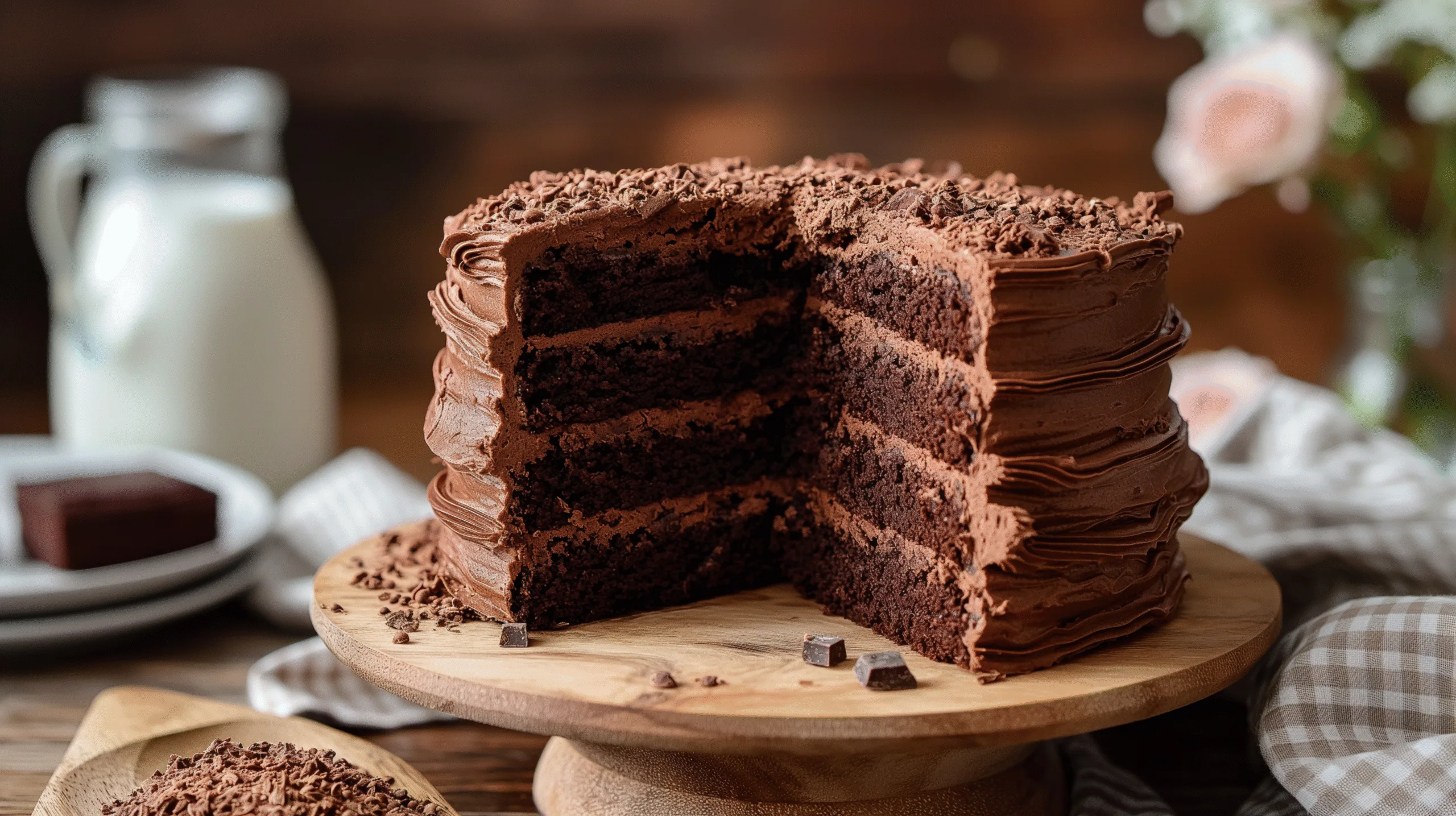 The Best Vegan Gluten Free Chocolate Cake With Oat (Even Your Mother-In-Law Will Love It)