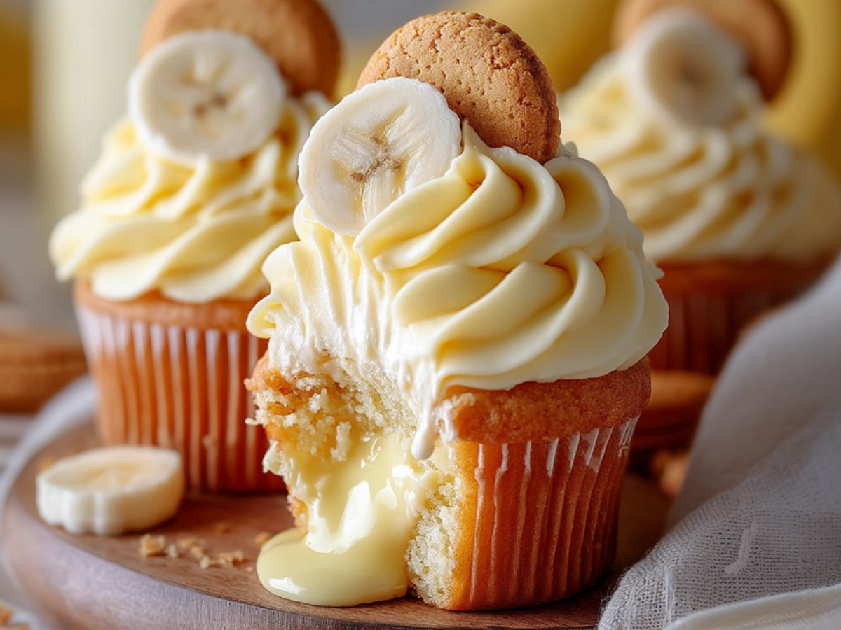 Banana Pudding Cupcakes – Irresistibly Easy & Delicious