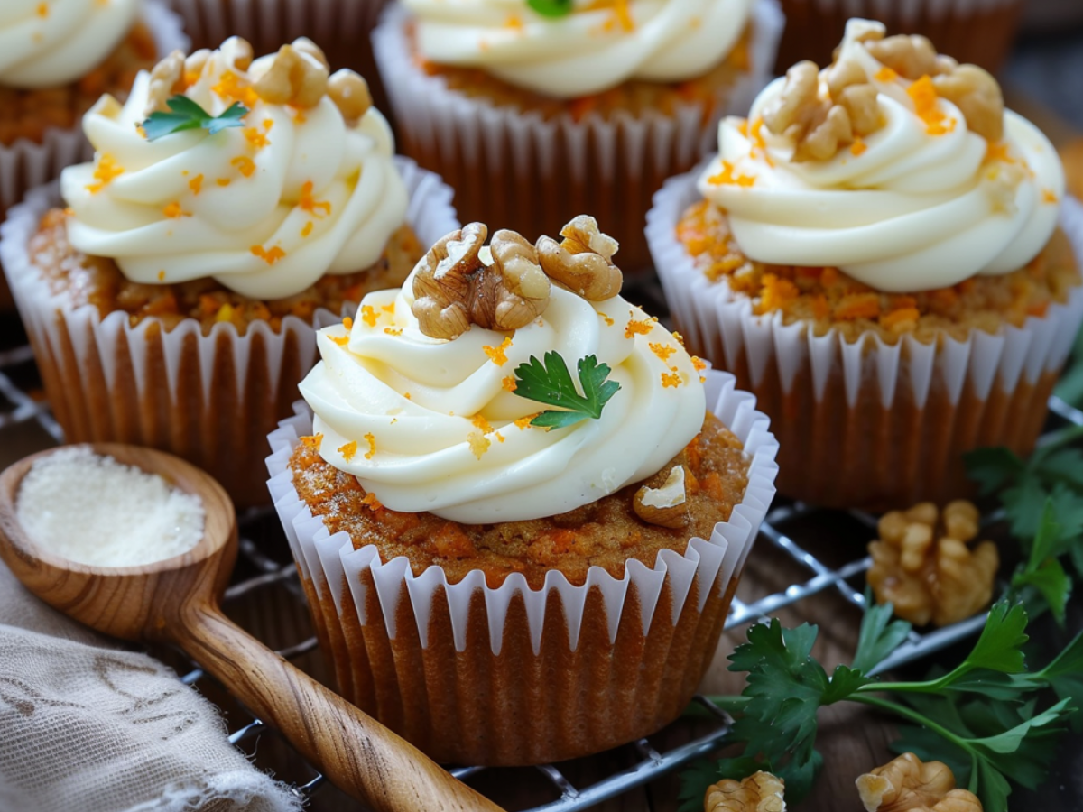 The Best Gluten-Free Carrot Cake Cupcakes – Moist & Easy!