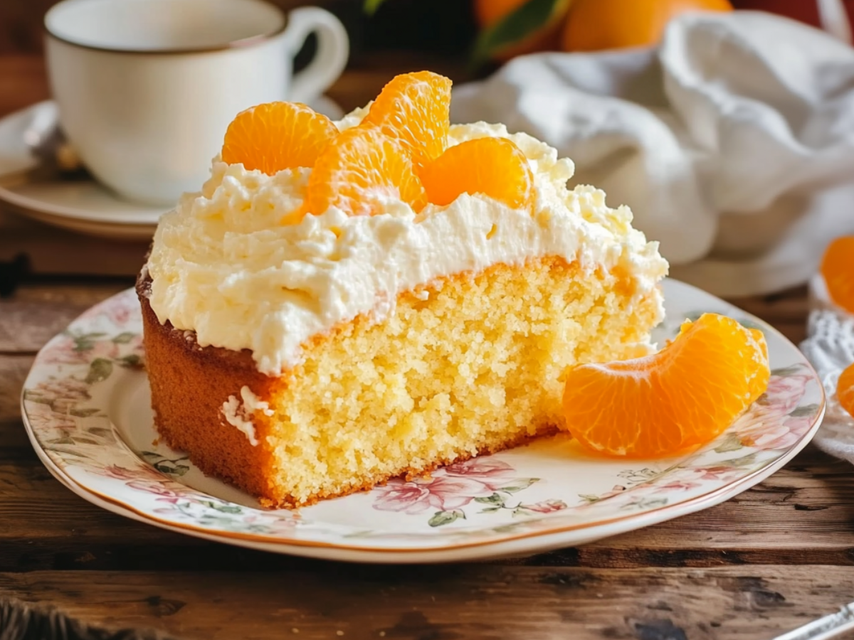 Best Mandarin Orange Cake Recipe – Easy & Crowd-Pleasing