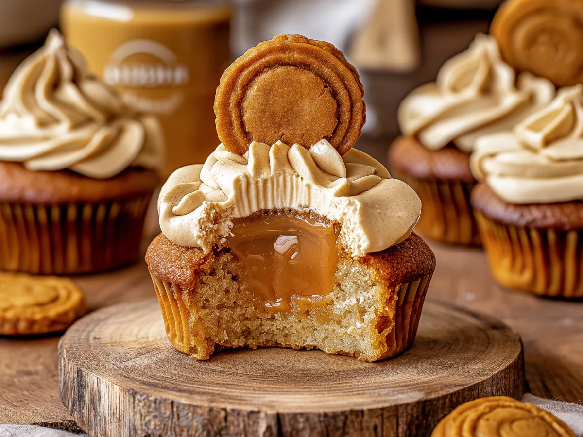Delicious Biscoff Cupcake Recipe – Quick & Easy Dessert