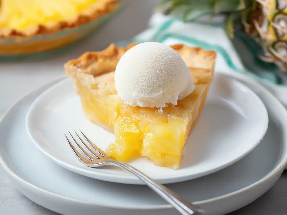 Delicious Pineapple Pie Recipe – Easy, Tropical Dessert