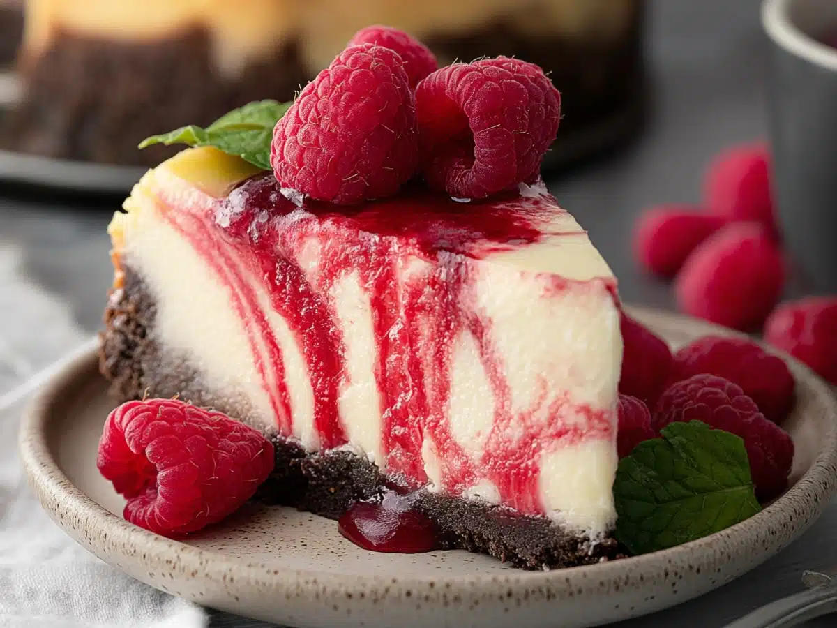 Delicious White Chocolate Raspberry Cheesecake Recipe
