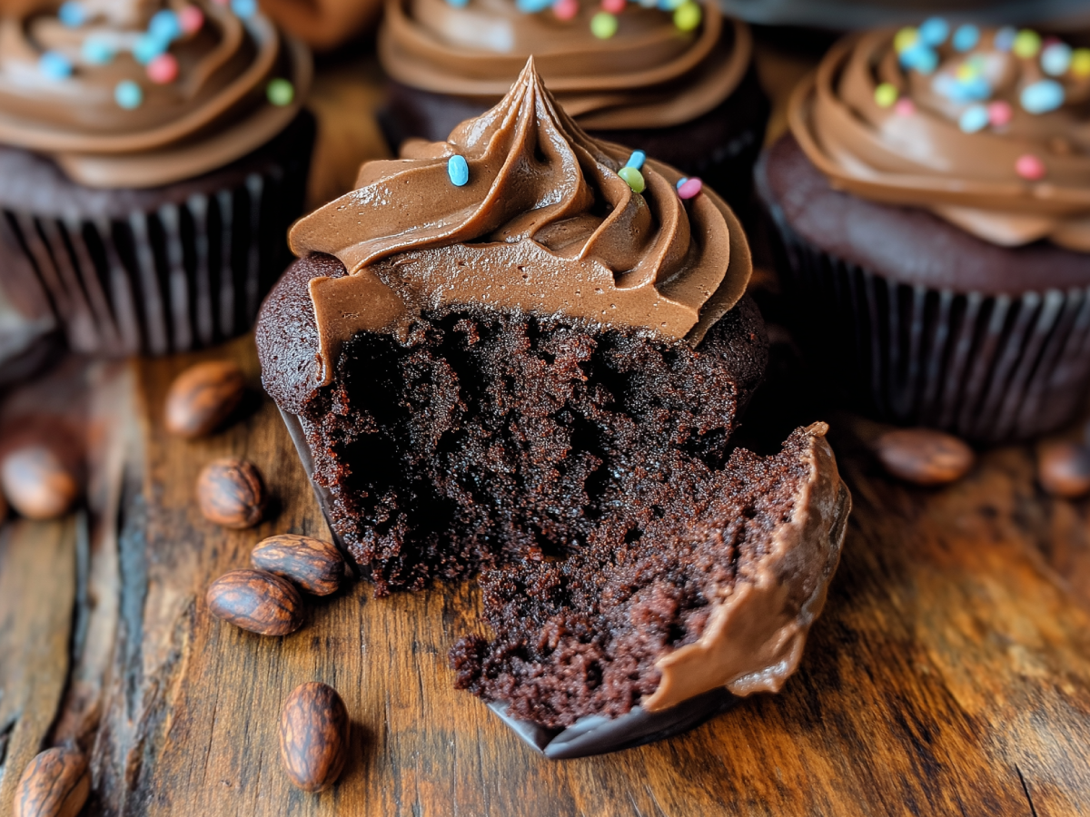 Gluten Free Chocolate Cupcakes – Irresistibly Moist & Rich