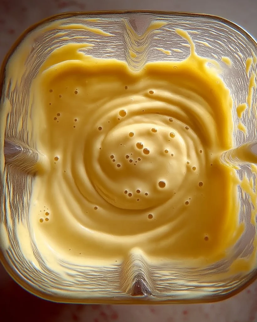 Smooth passion fruit curd blended to silky texture for happiness cake recipe
