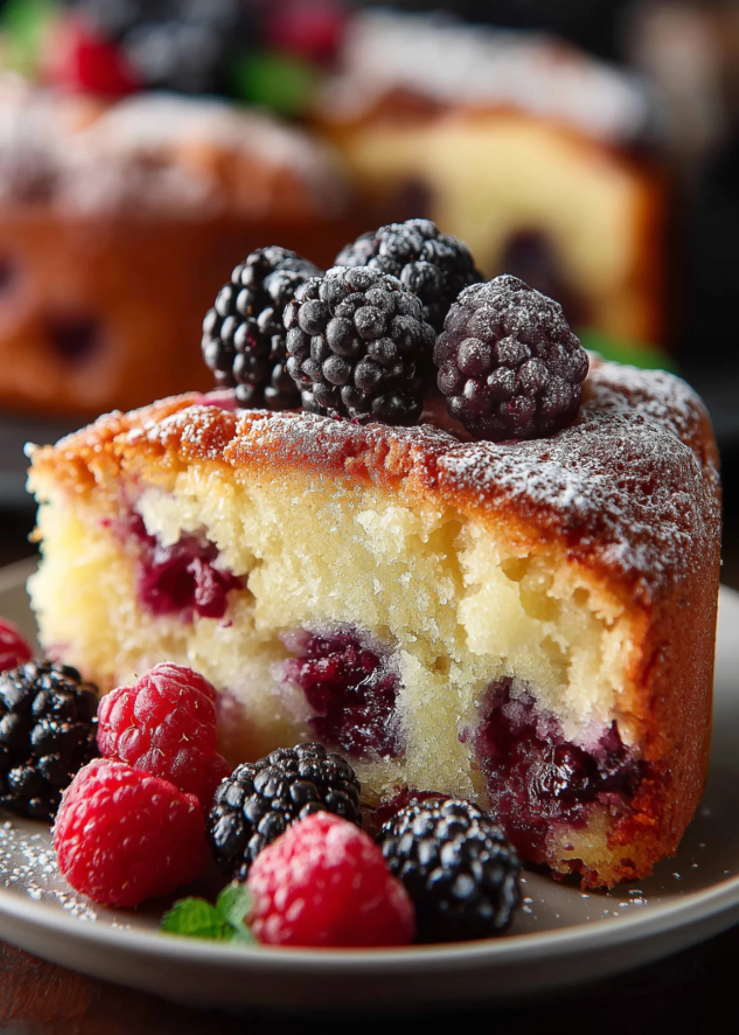 The Best Blackberry Cake Recipe