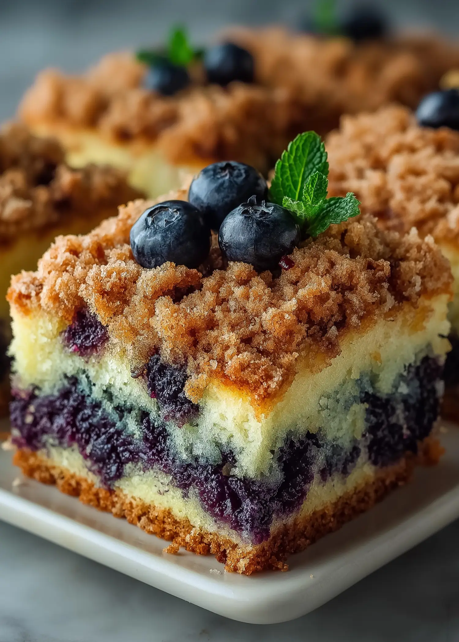Blueberry Coffee Crumb Cake Recipe