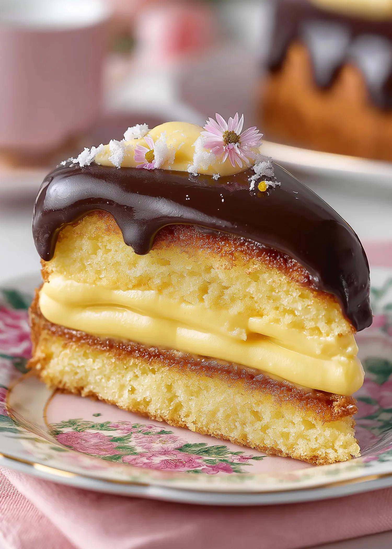 Best Boston Cream Pie Recipe