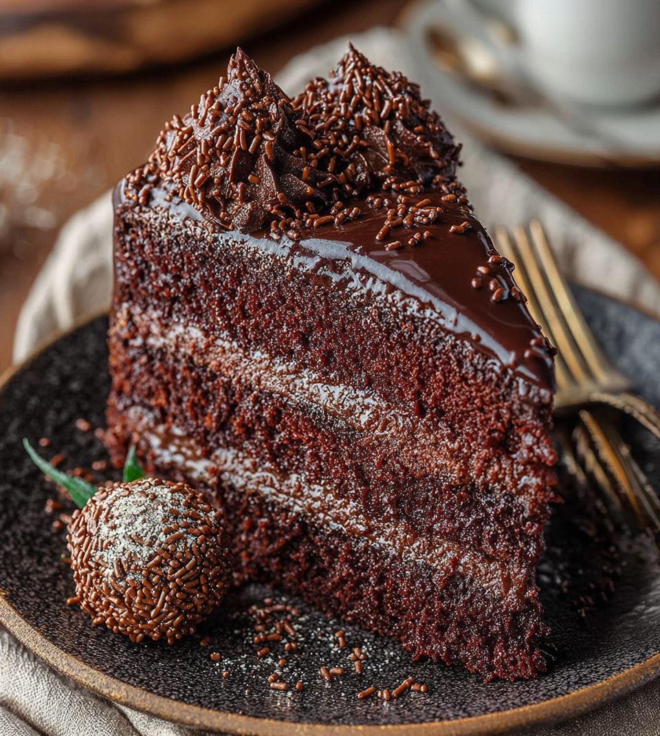 Brigadeiro Cake Recipe