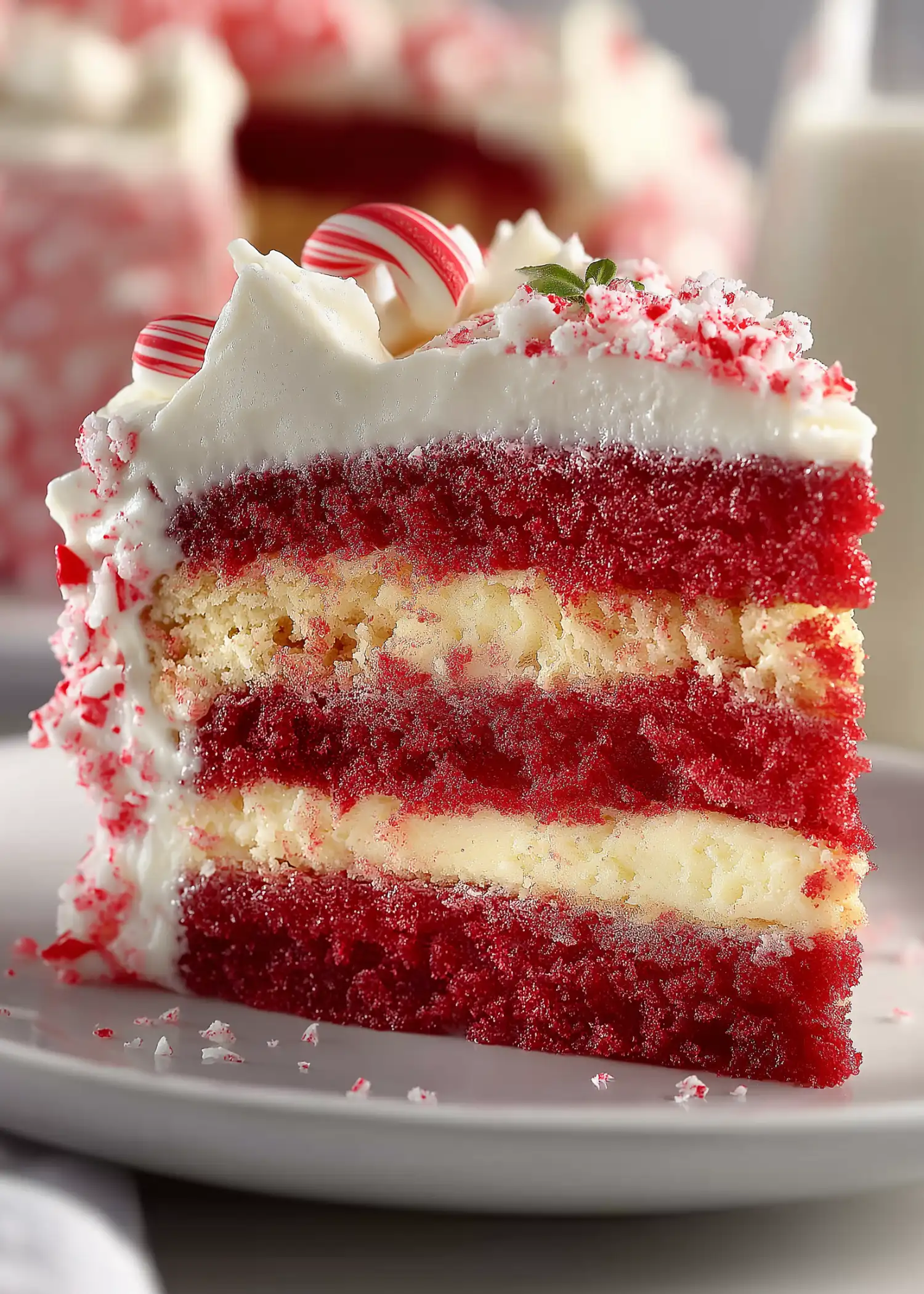 Candy Cane Cake Recipe