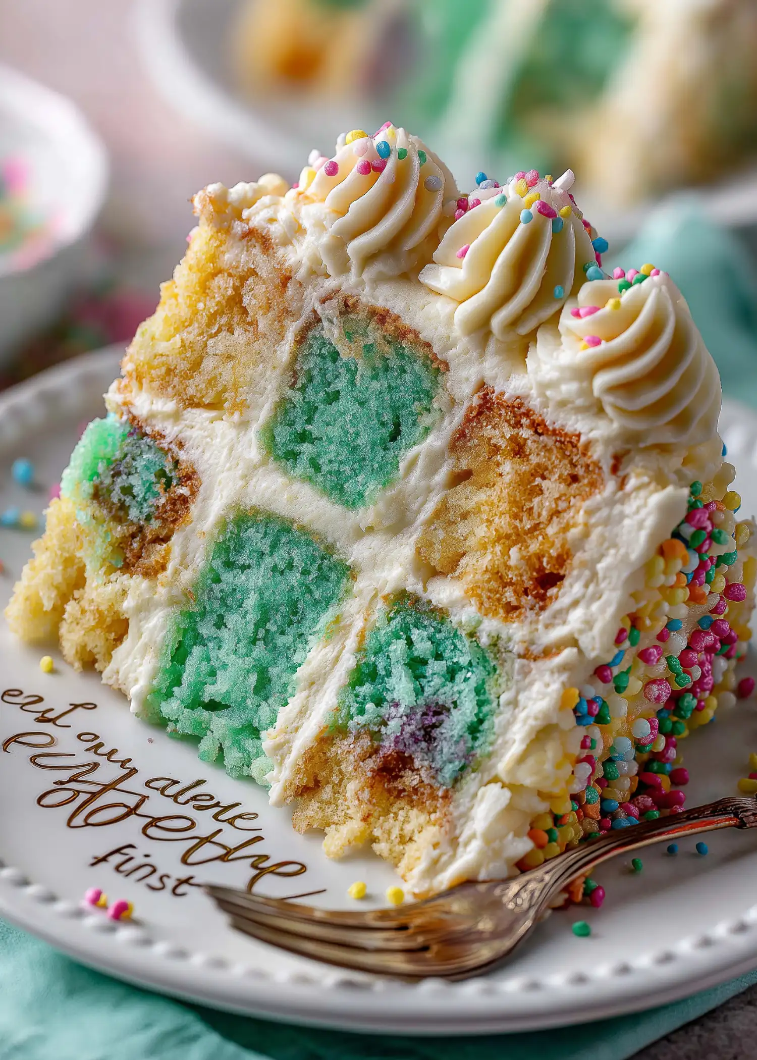 Checkered Cake Recipe