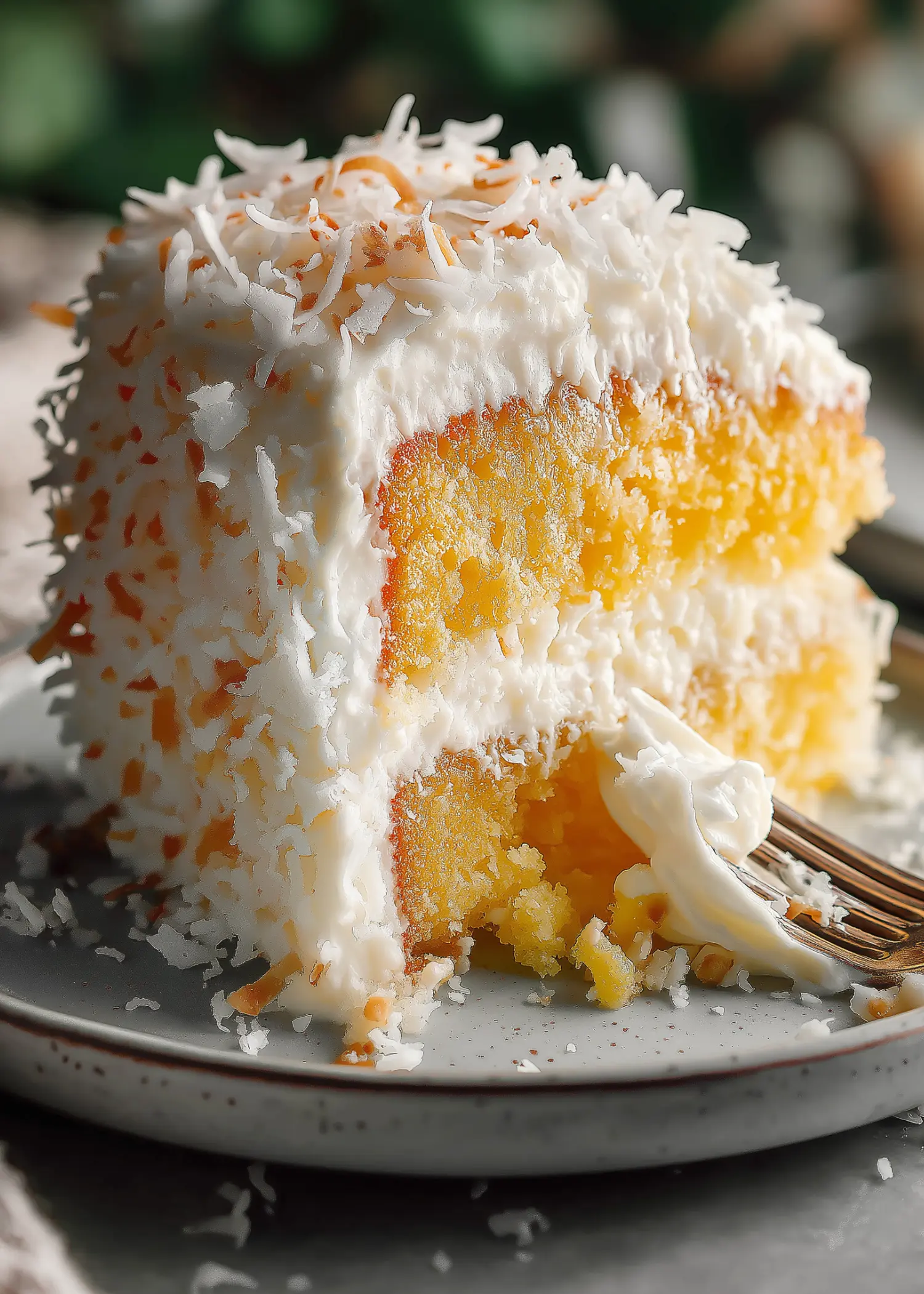Pineapple Coconut Cake Recipe