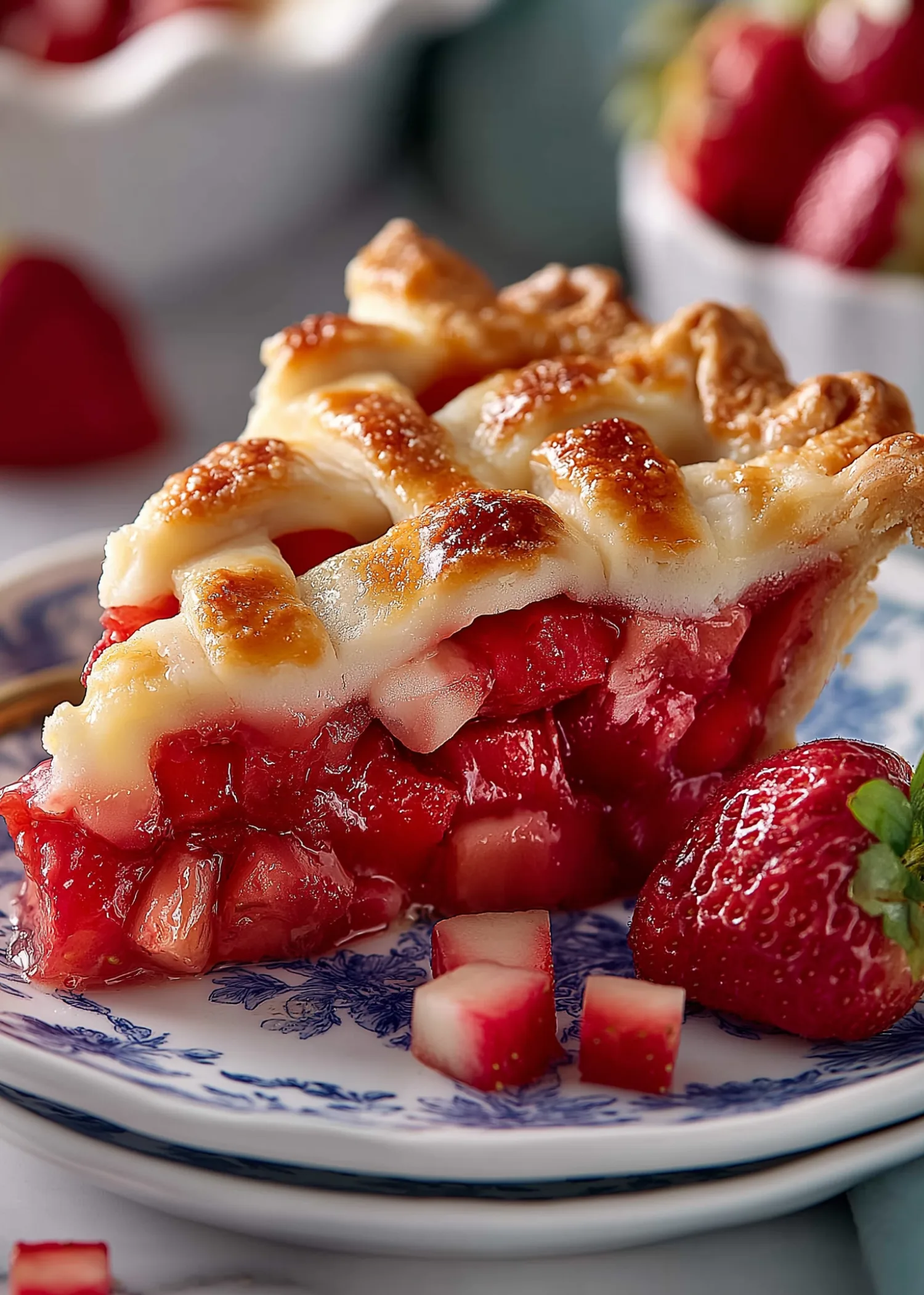 The Best Strawberry Rhubarb Pie Recipe
