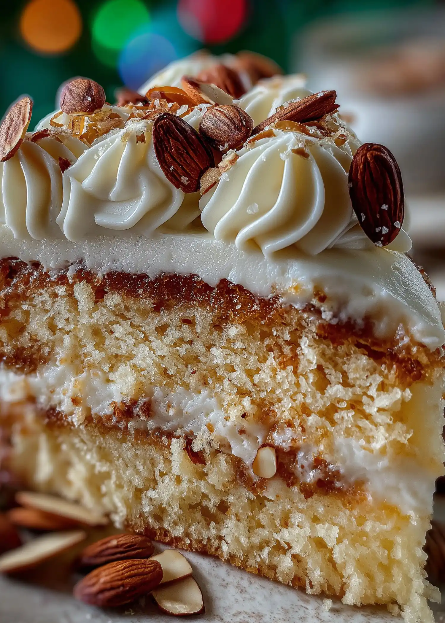 Amaretto Layer Cake Recipe