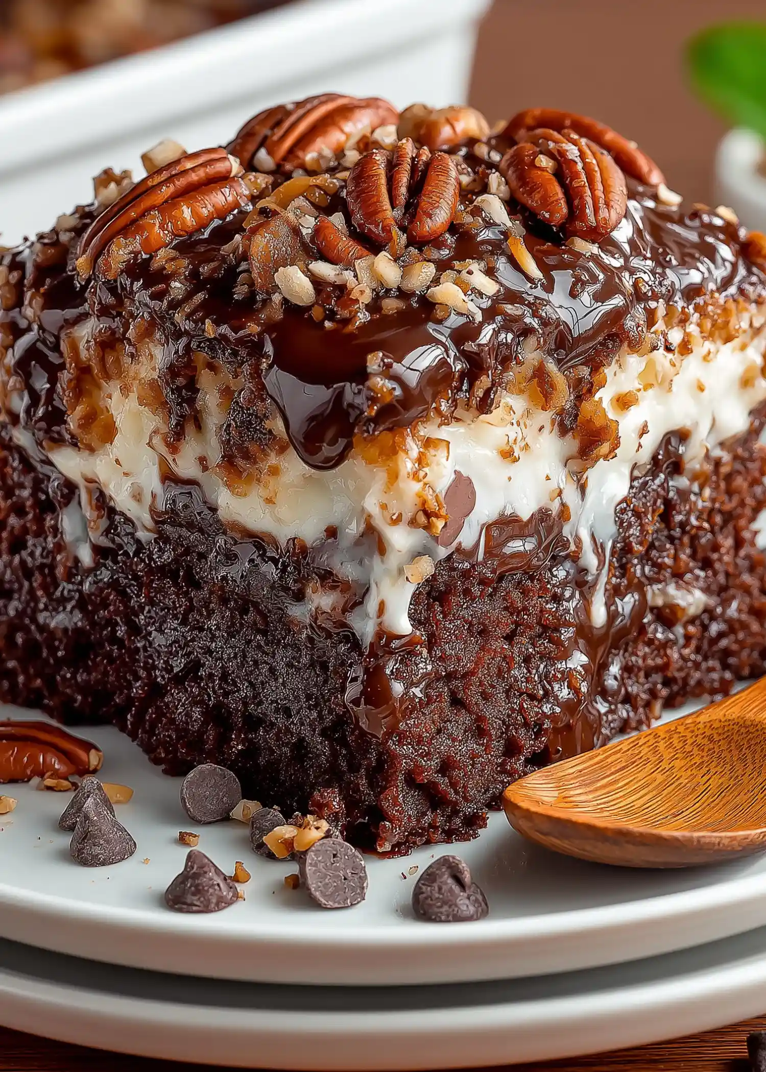 German Chocolate Poke Cake Recipe