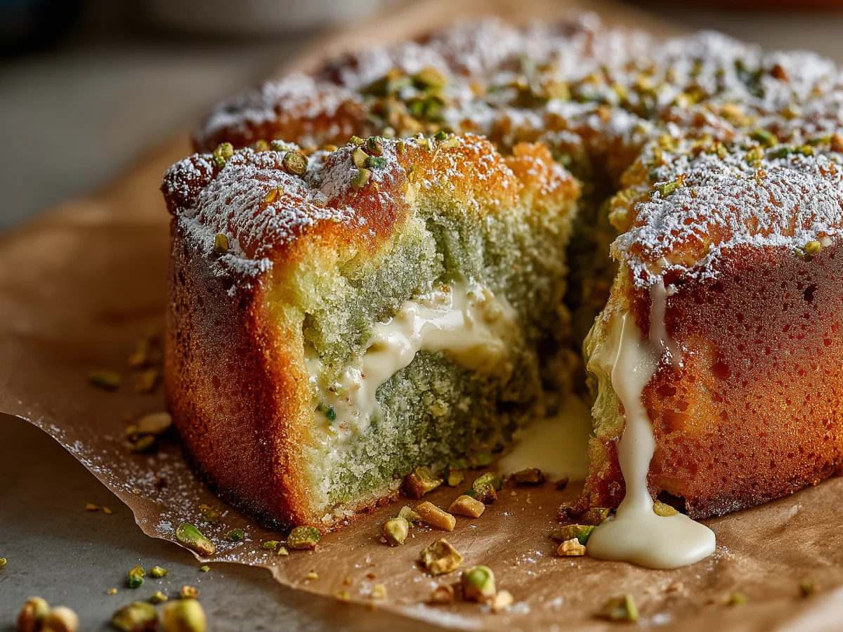 Pistachio Butter Cake Recipe