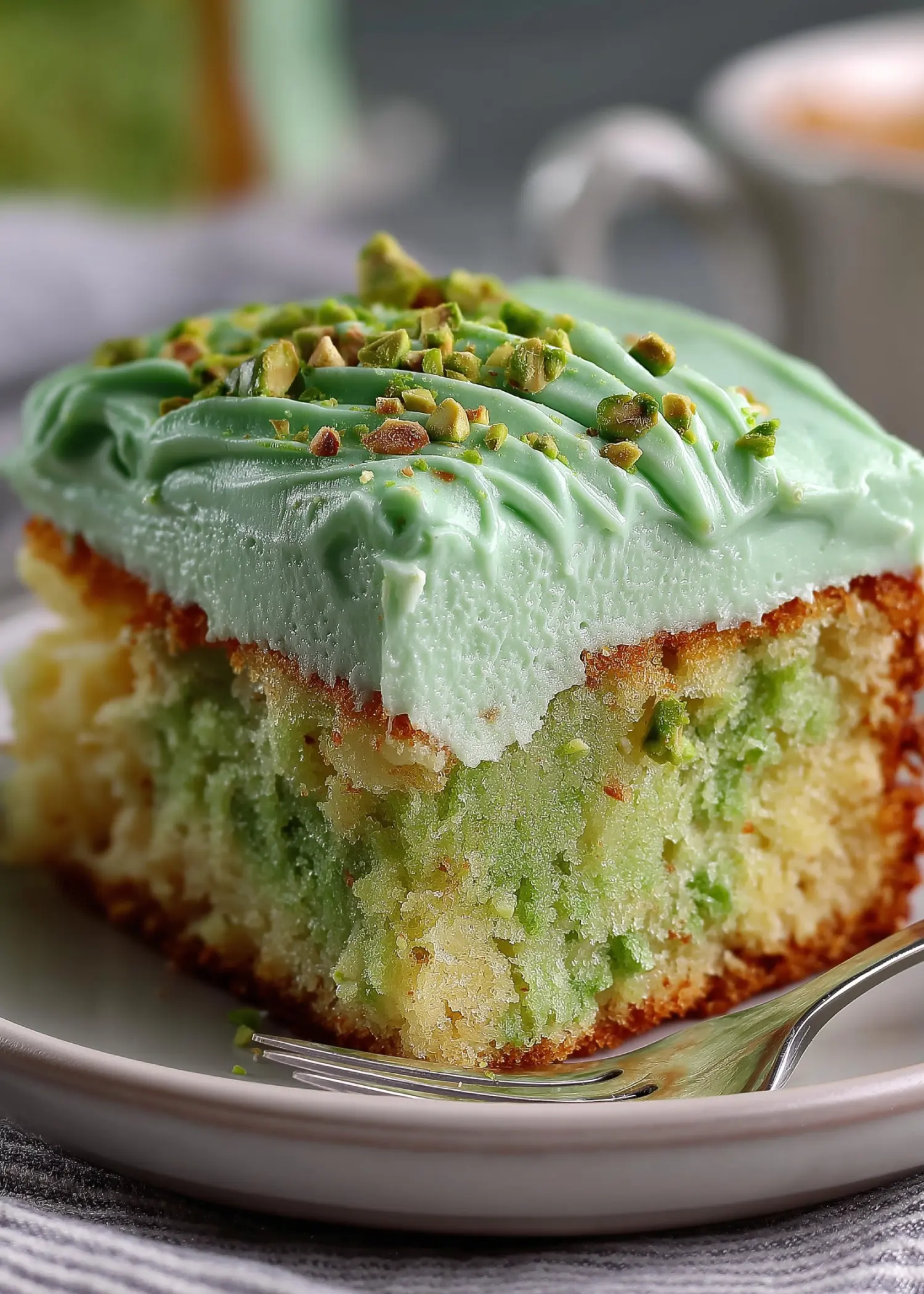 Pistachio Pineapple Cake Recipe