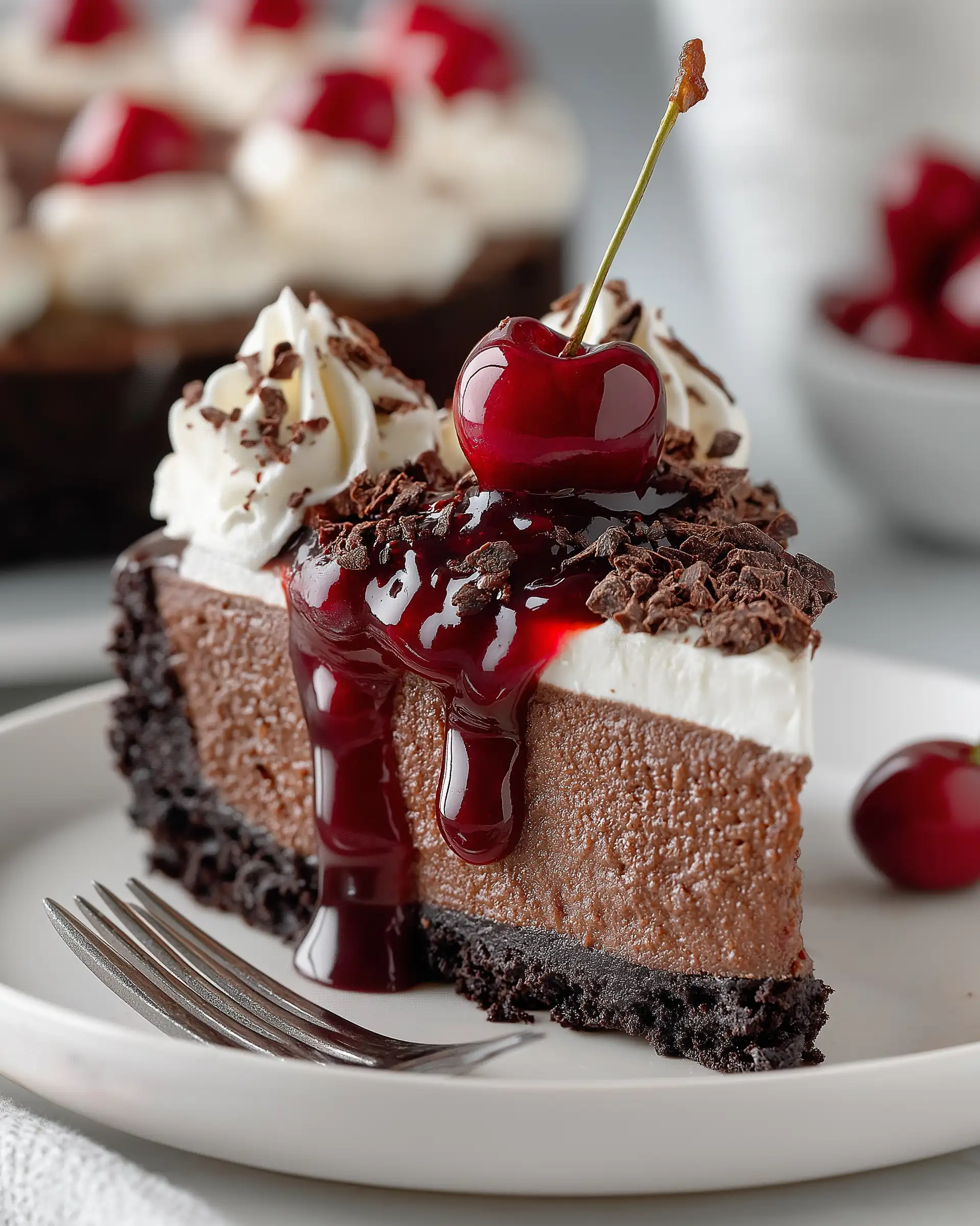 Black Forest Cheesecake Recipe