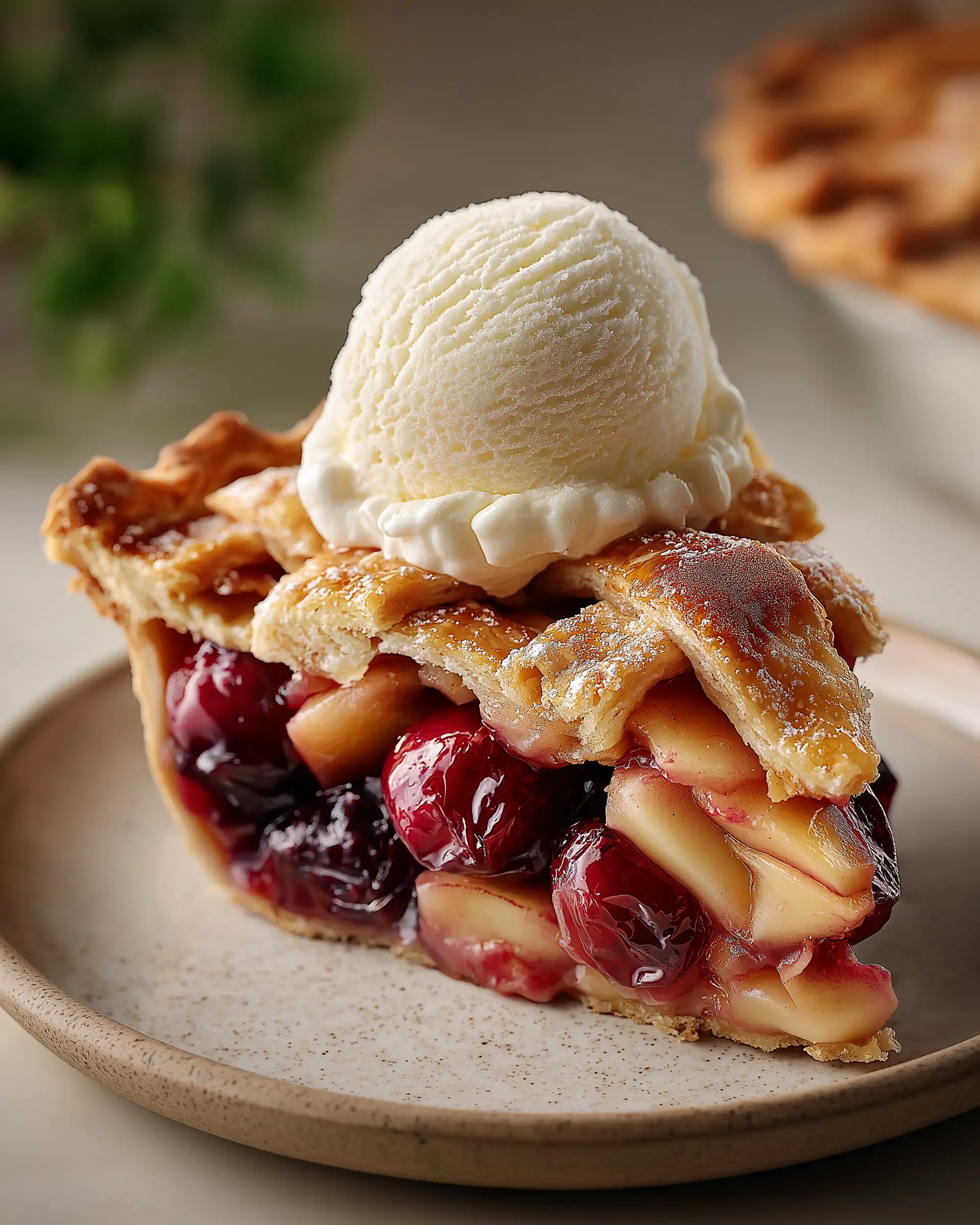 Cherry Apple Pie Recipe