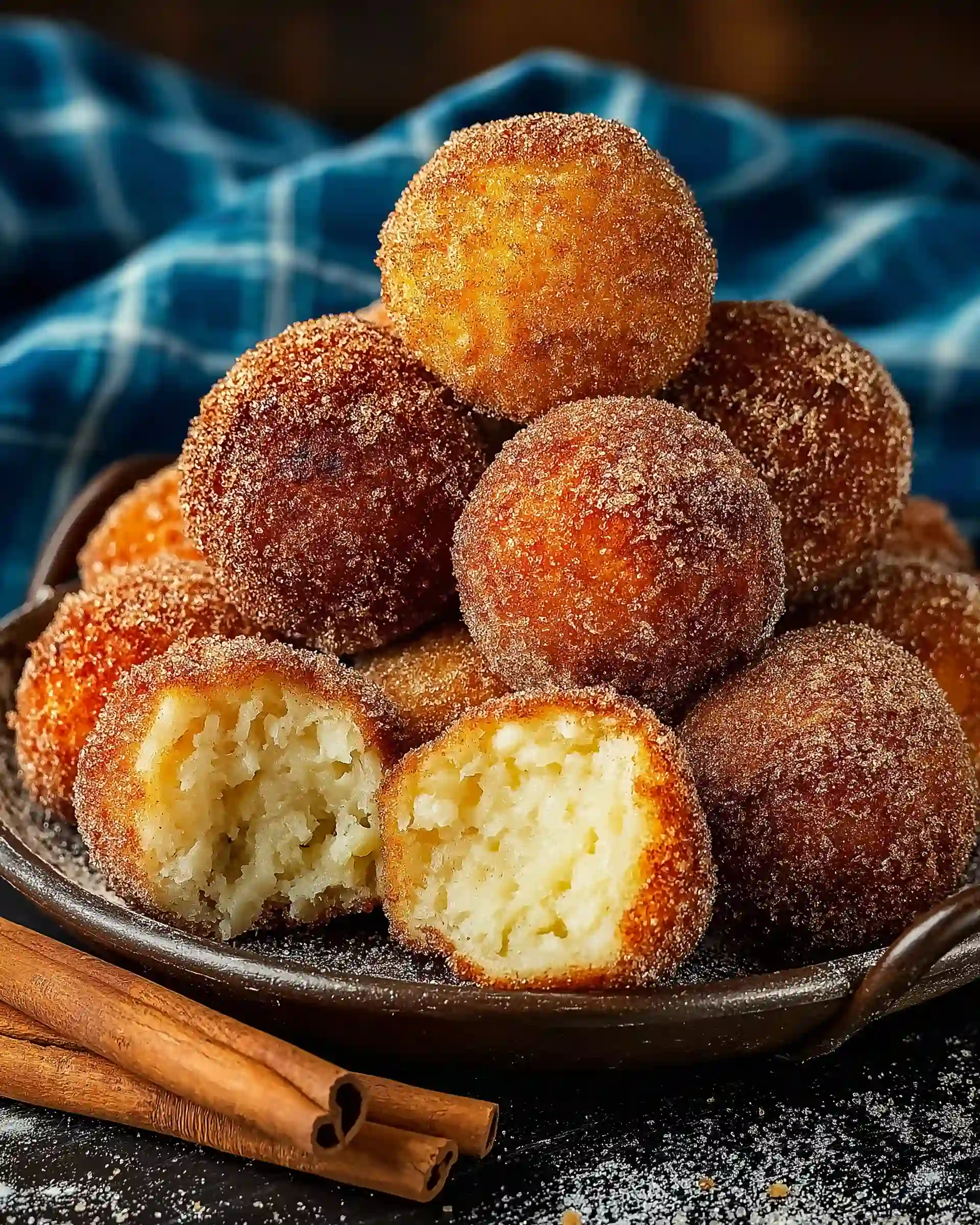 Cinnamon Sugar Donut Holes Recipe