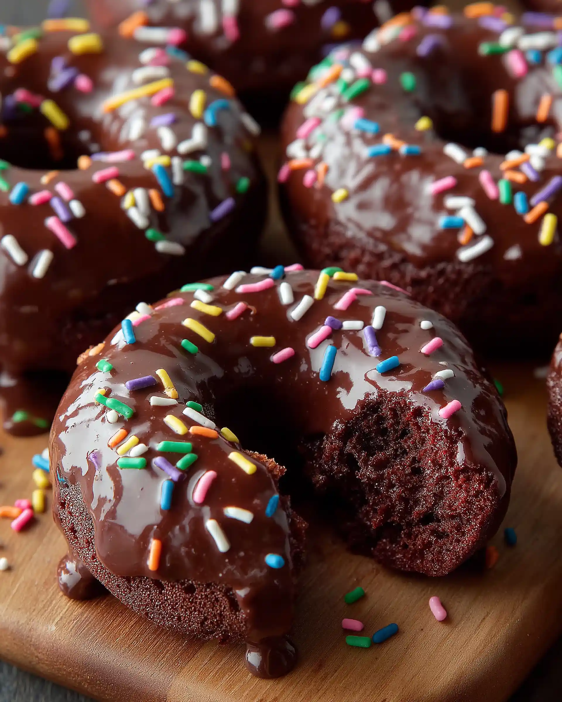 Double Chocolate Doughnuts Recipe