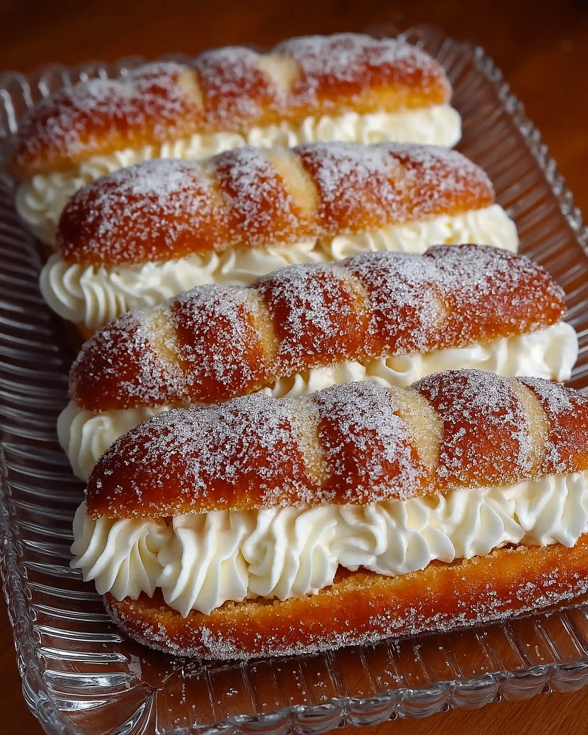 Fresh Cream Doughnuts Recipe