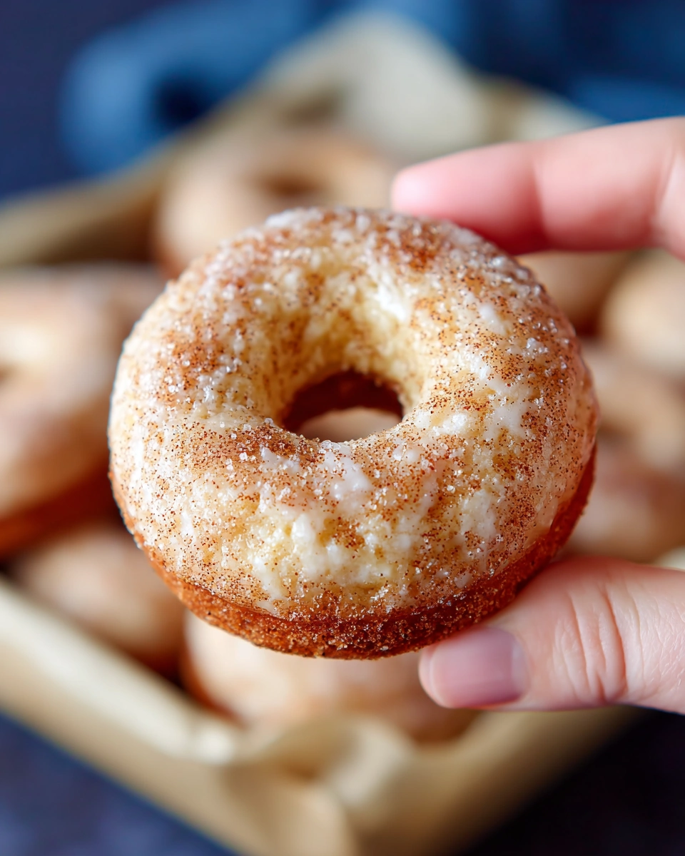 Mini Maple Cinnamon Pancake Donuts Recipe