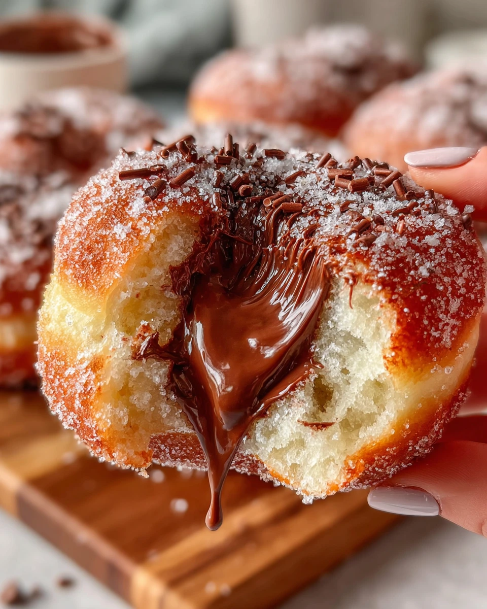 Nutella Donuts Recipe