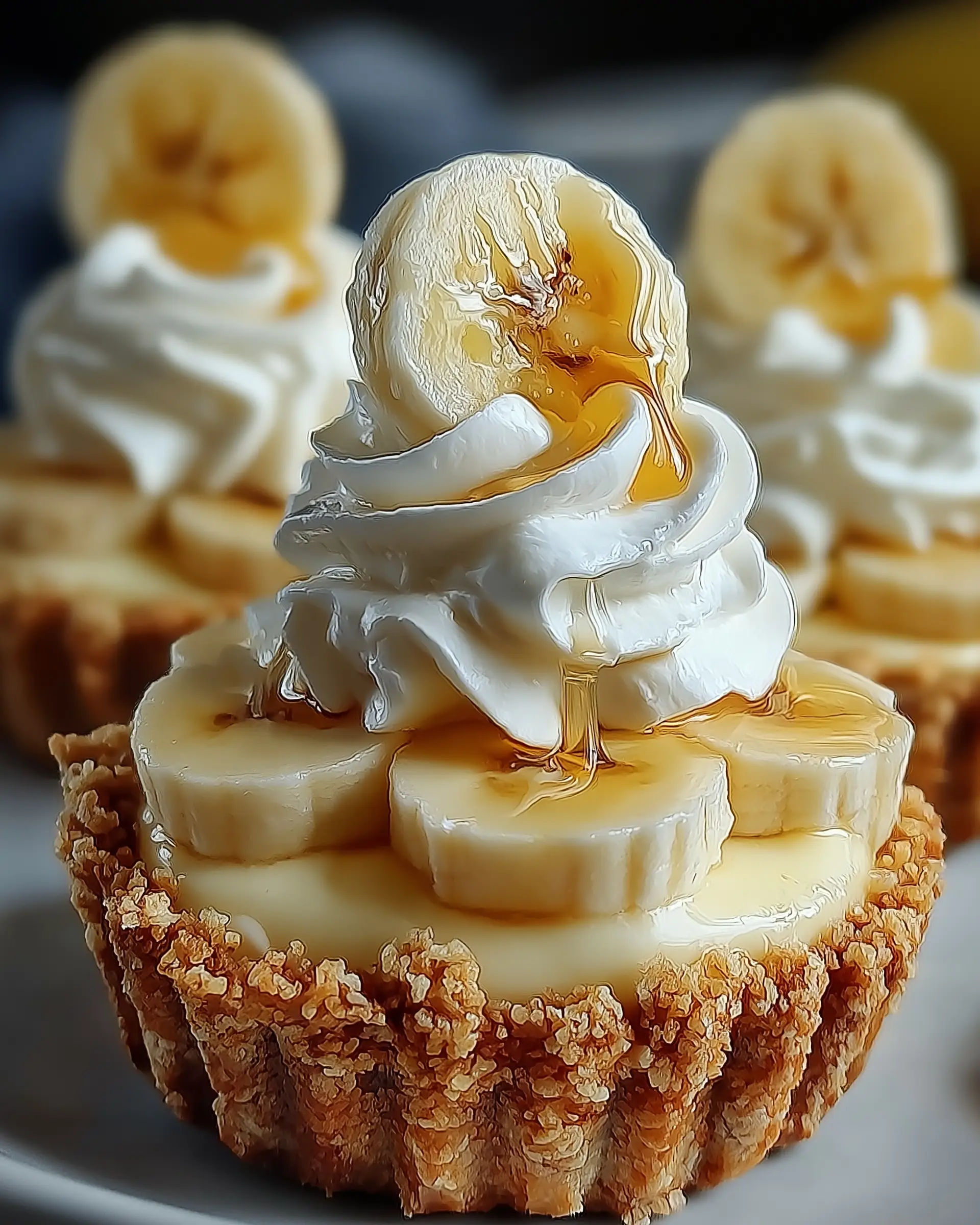 No-Bake Mini Banana Cream Pies Recipe