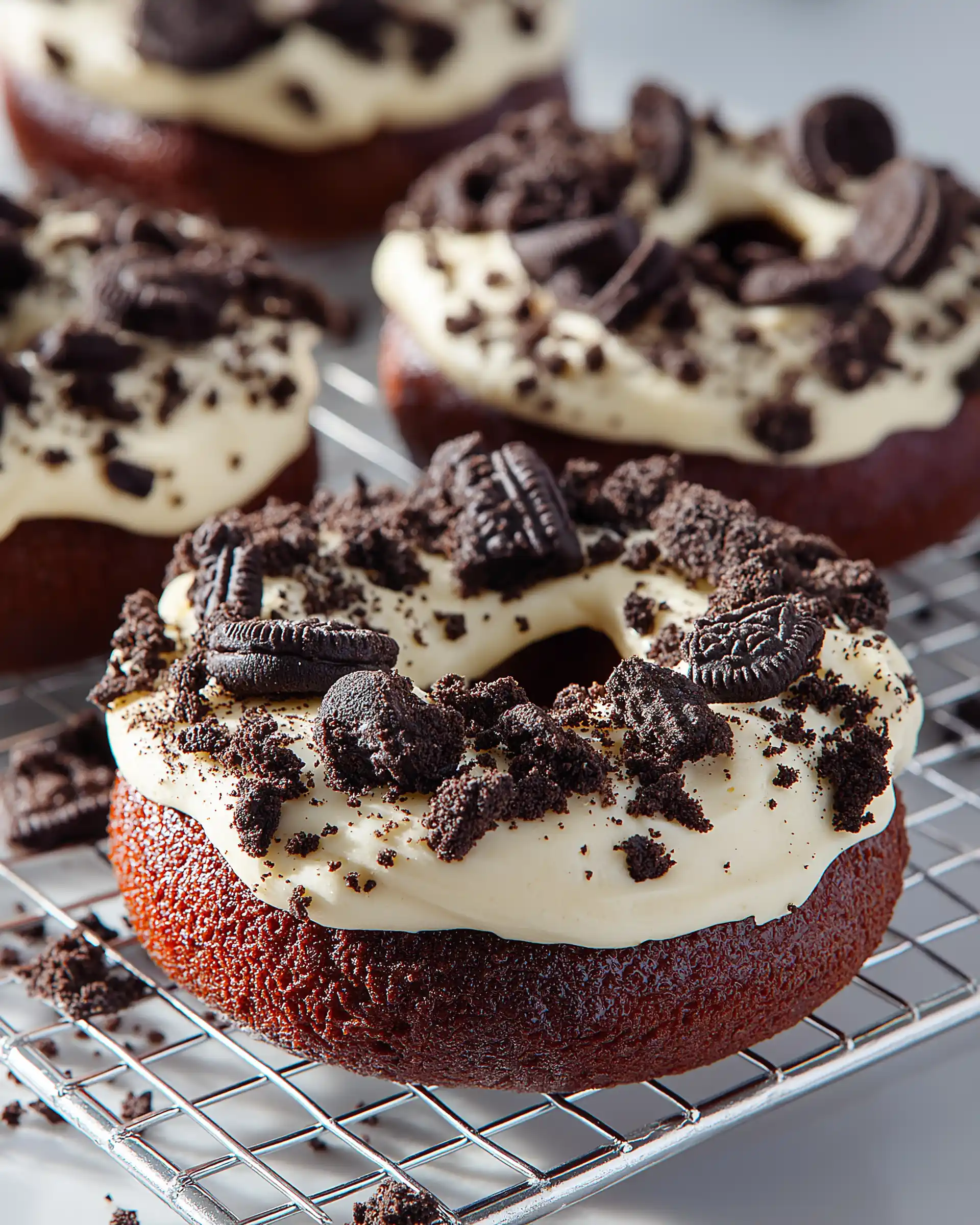 Oreo Cookies and Cream Donuts Recipe