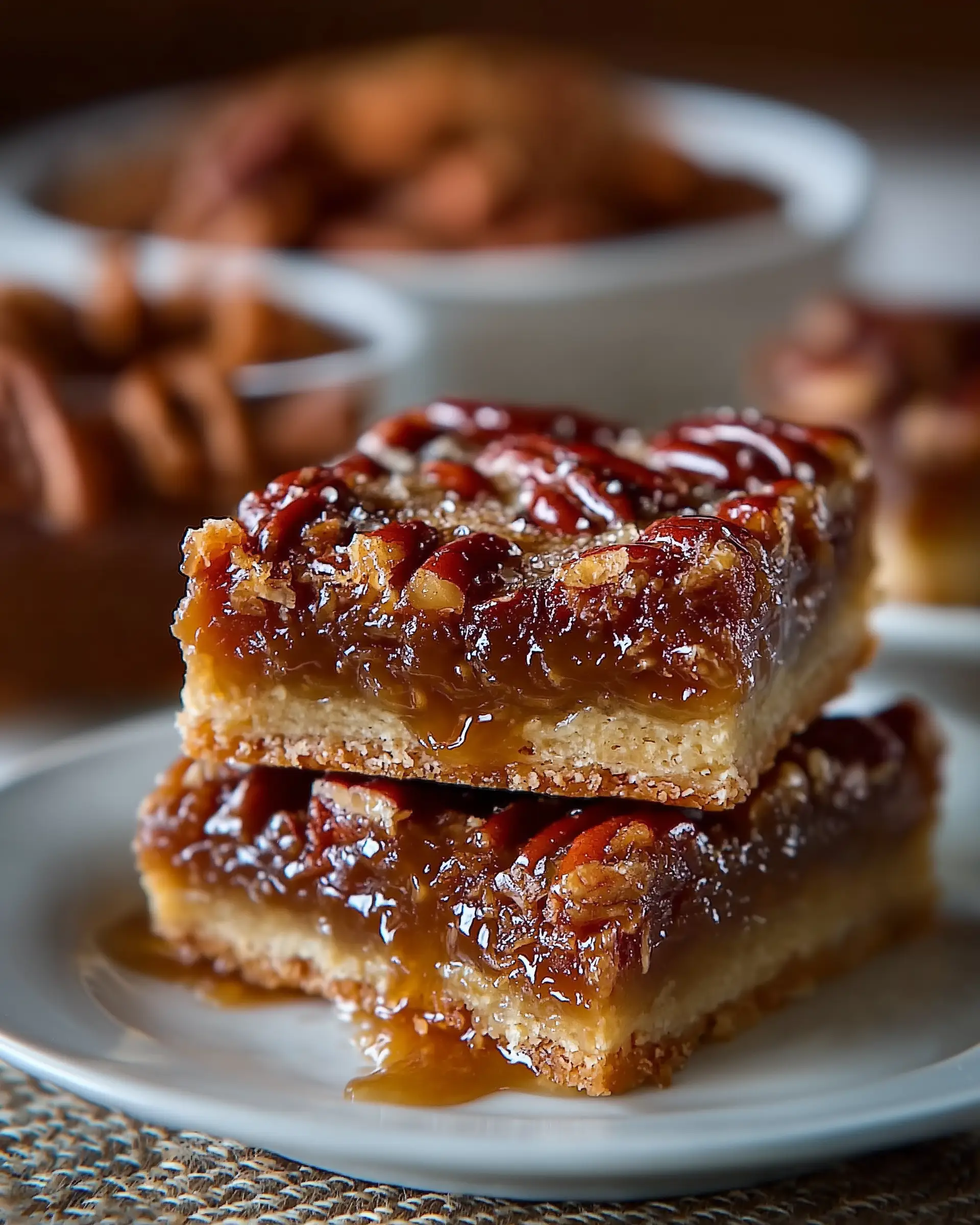 Salted Maple Pecan Pie Bars Recipe
