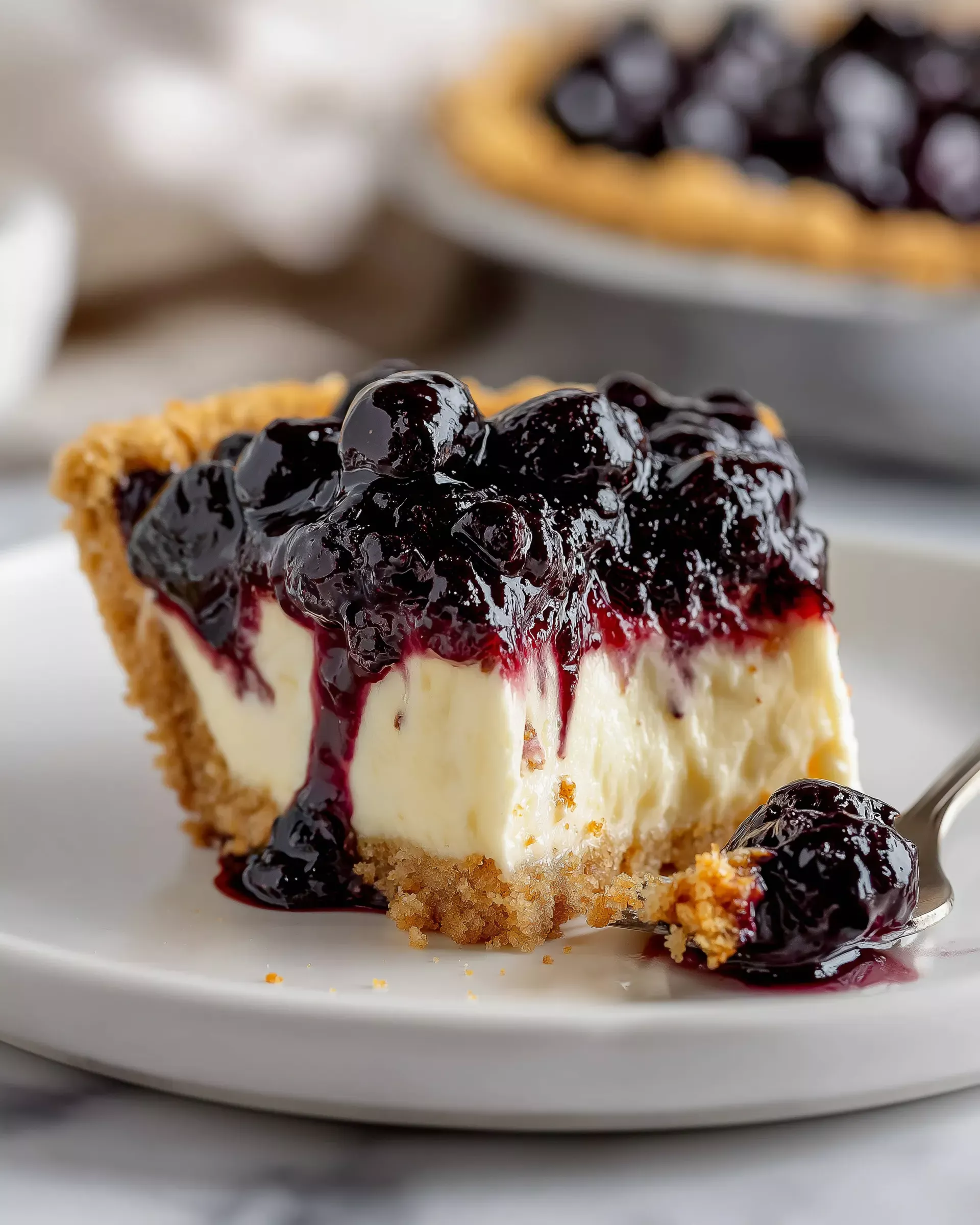 Blueberry Custard Pie Recipe