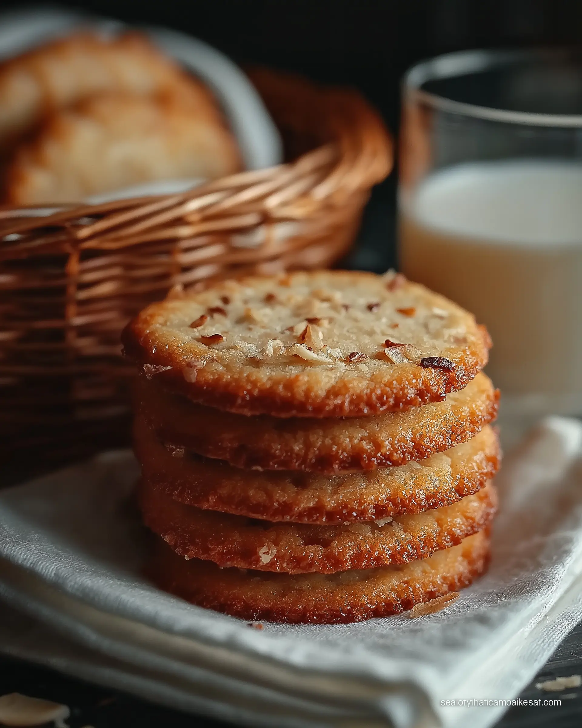 Crispy Almond Cookies Recipe