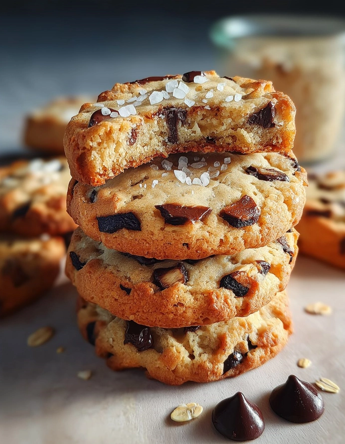 Low Sugar Applesauce Oatmeal Cookies