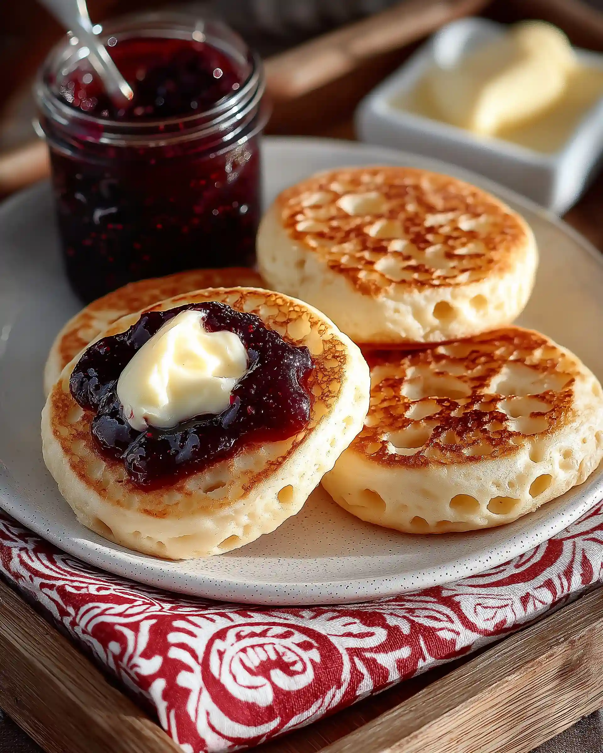 Homemade Crumpets Recipe