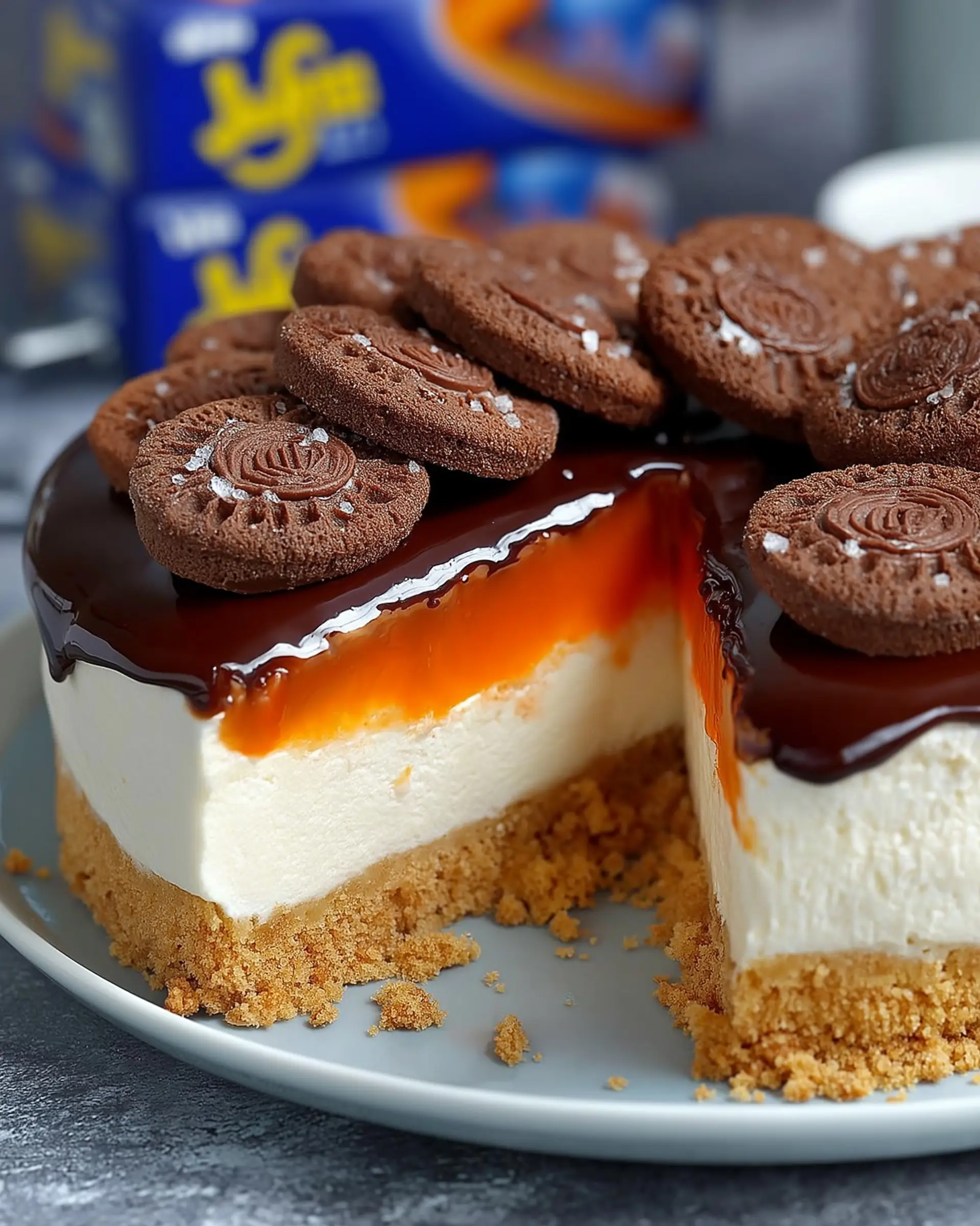 Jelly Jaffa Cheesecake Recipe