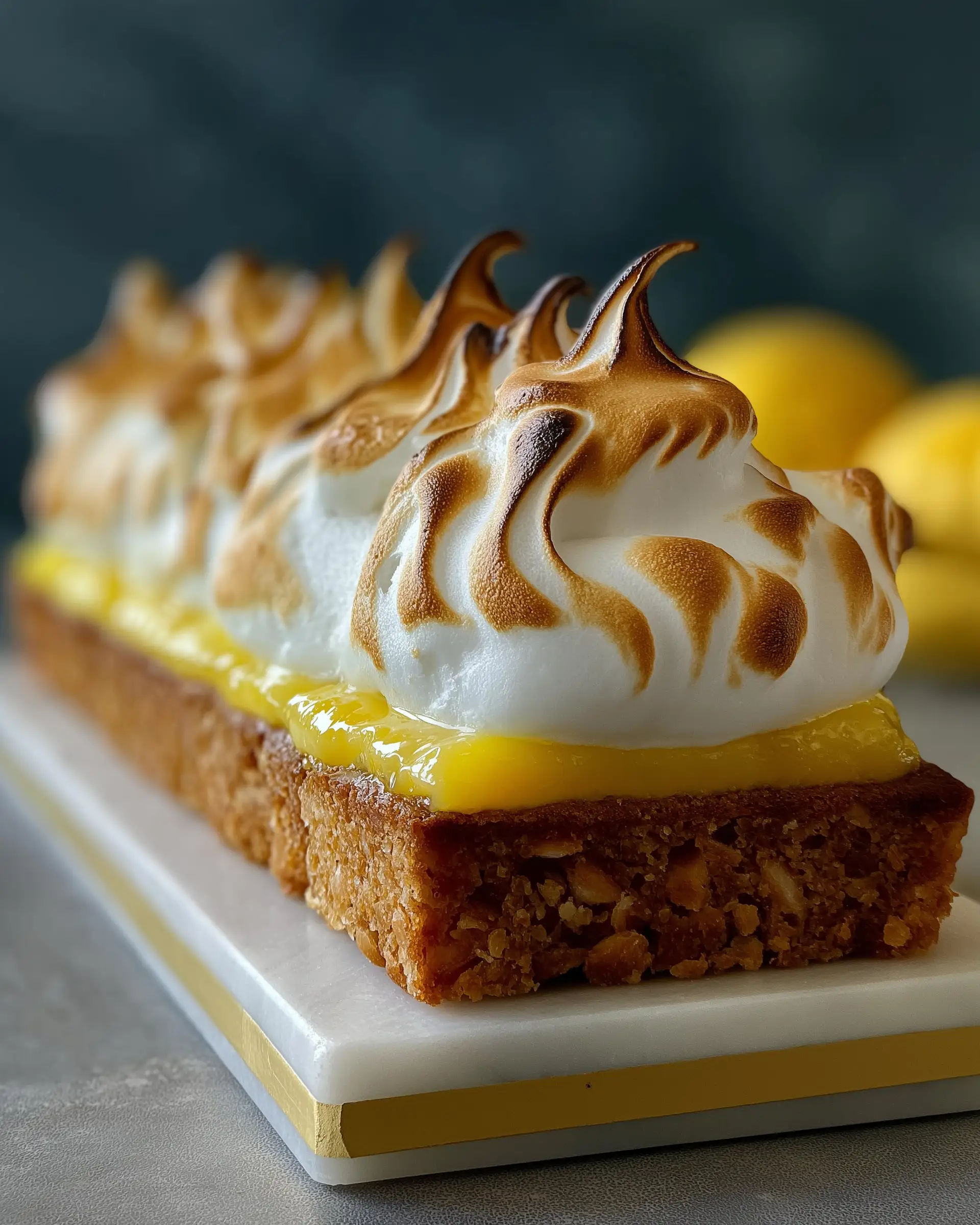 Lemon Meringue Tart with Coconut Shortbread Crust Recipe