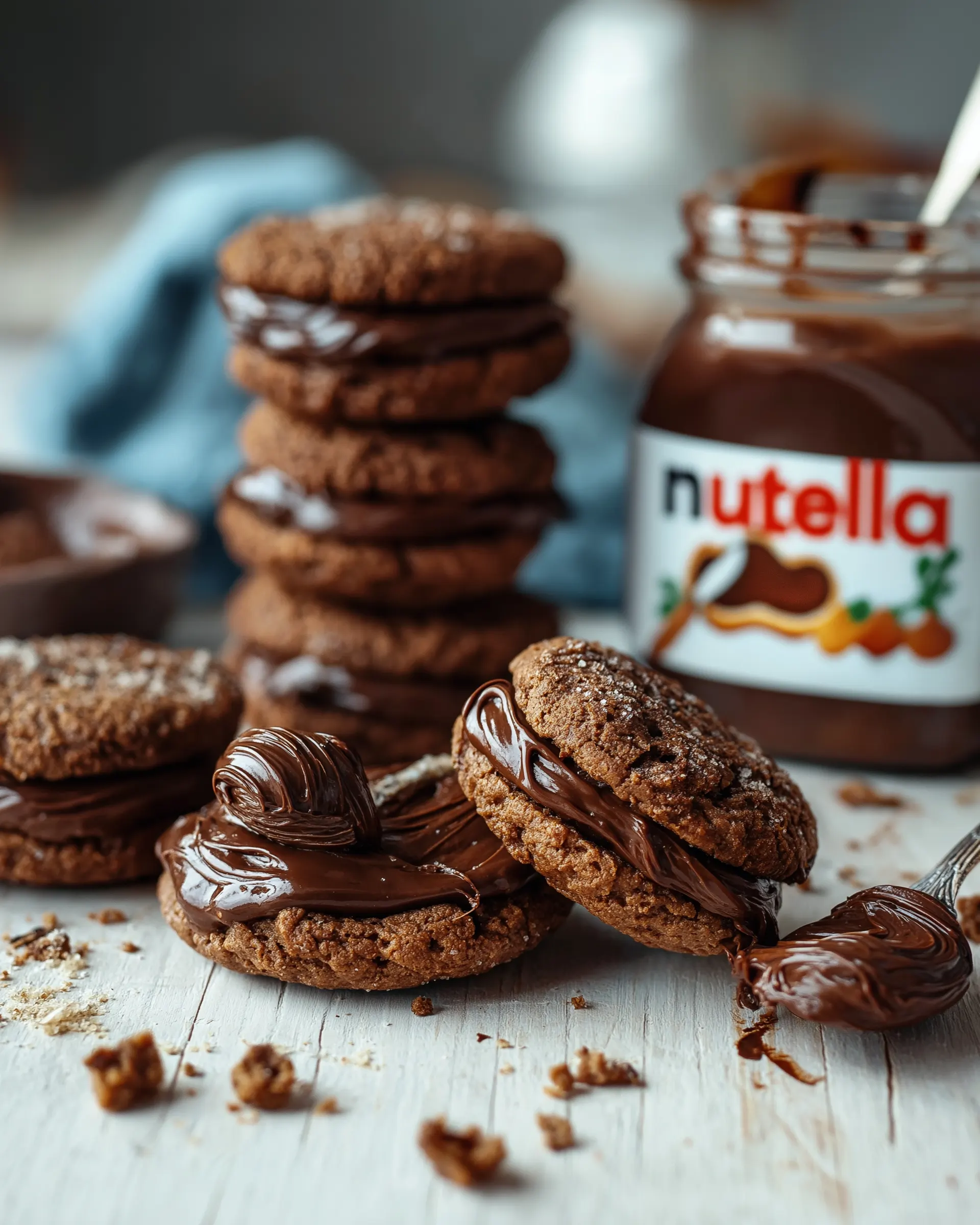 Simple Nutella Biscuits