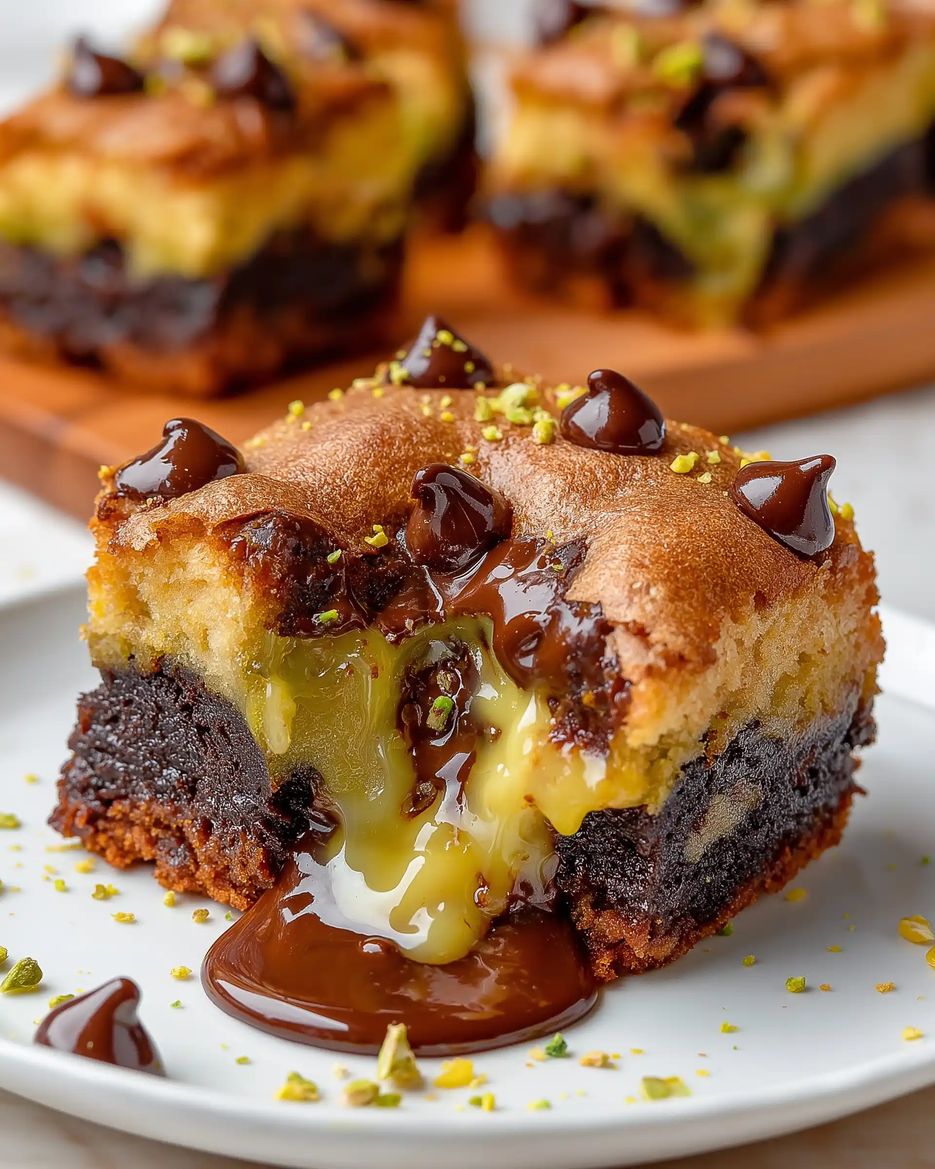 Pistachio Brookies Recipe