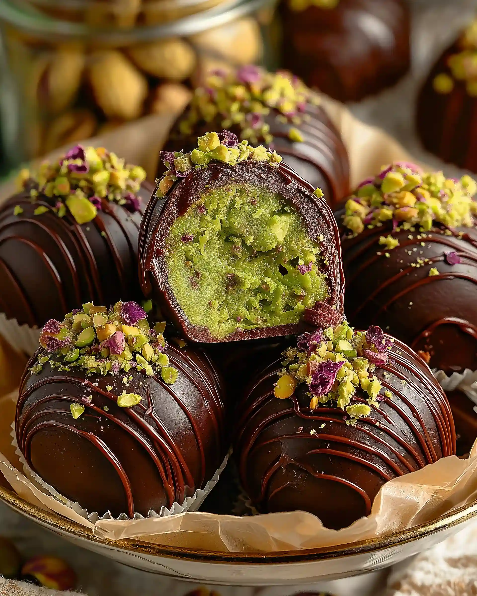 Pistachio Truffles Recipe