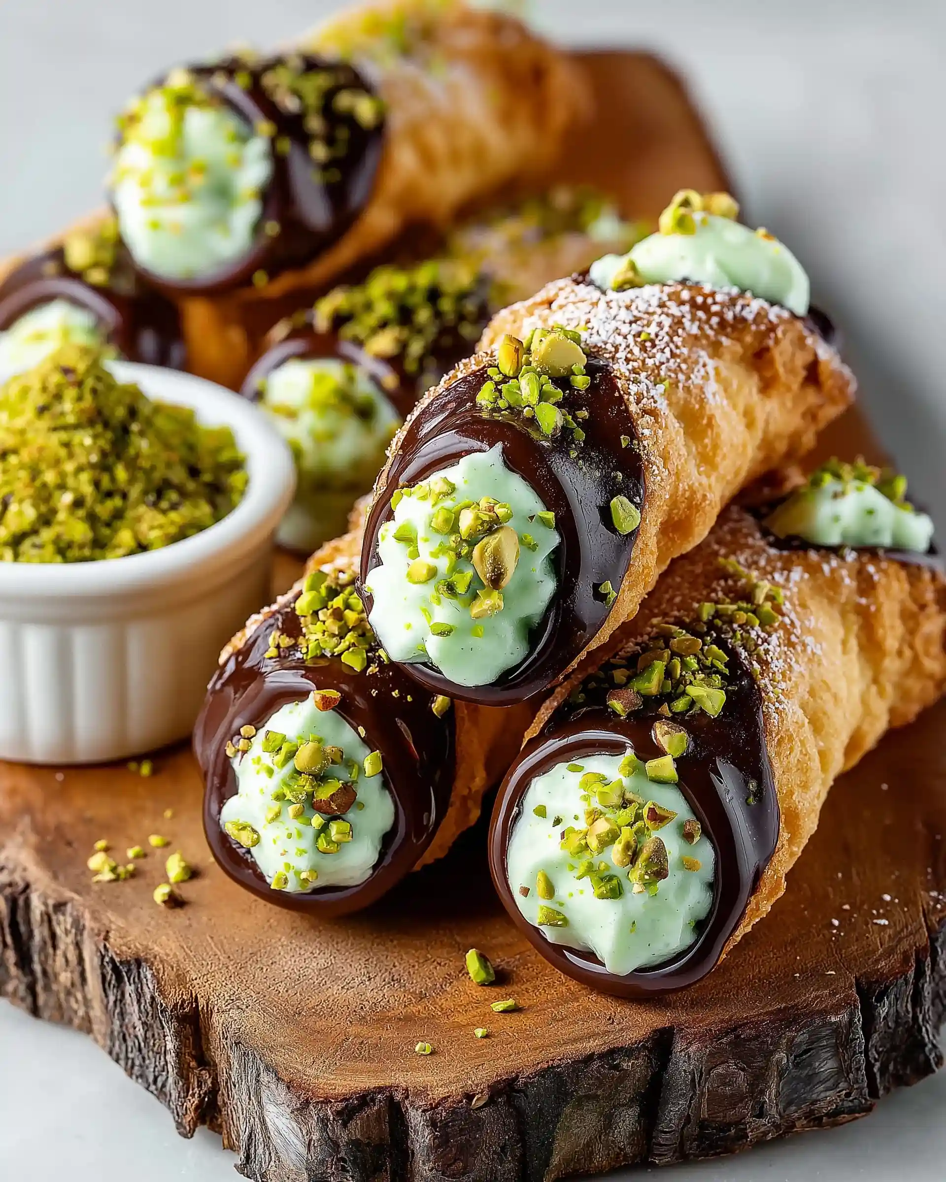 Pistachio Cannoli Recipe