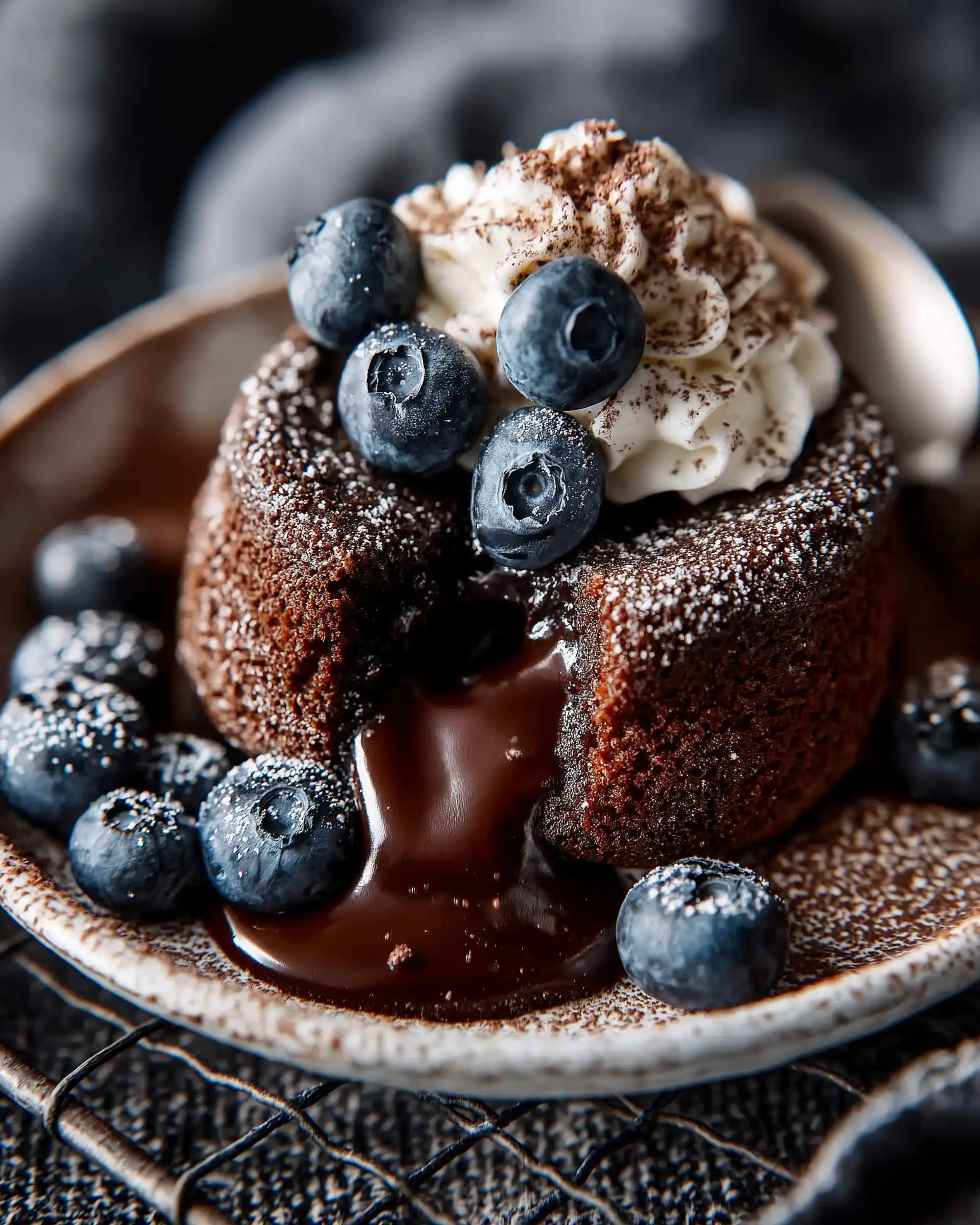 Sugar Free Chocolate Lava Cakes (Mini Size)