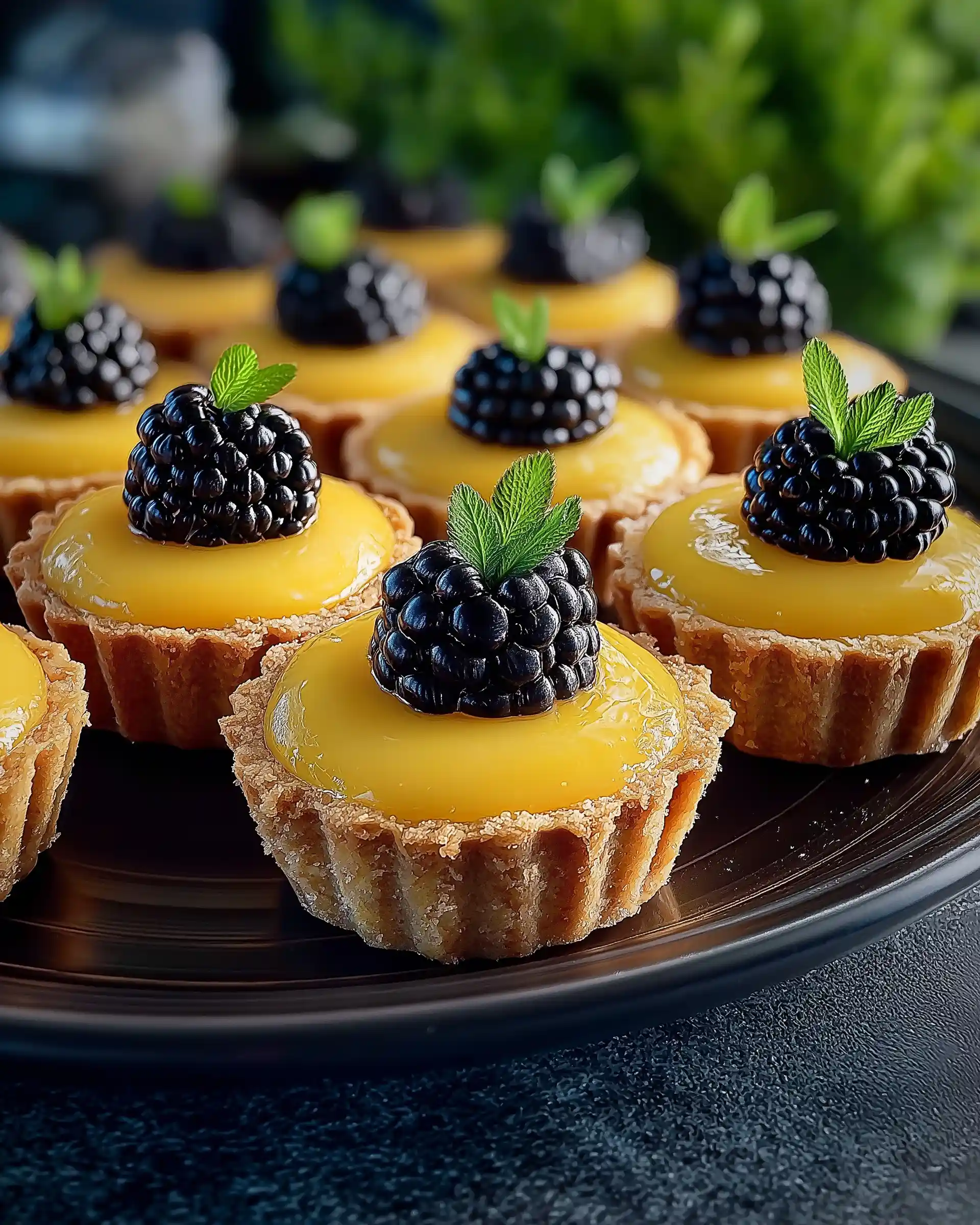 Sugar Free Lemon Curd Tartlets