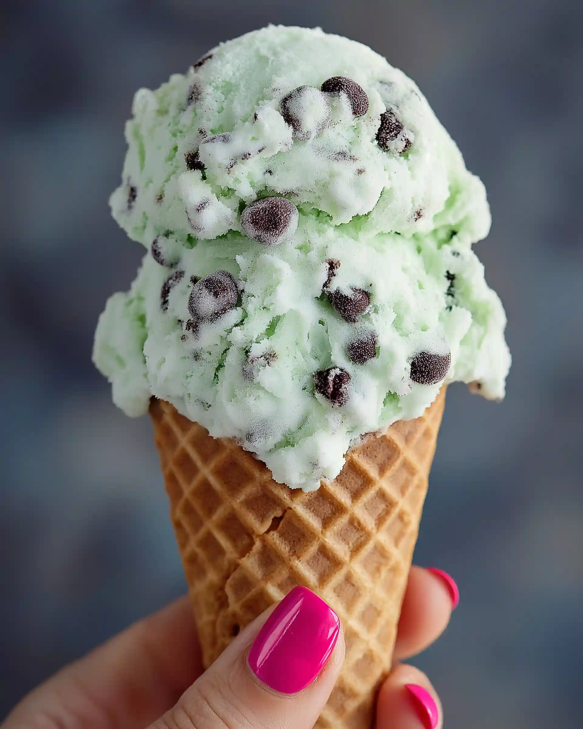 Sugar Free & Low Carb Mint Chocolate Chip Ice Cream