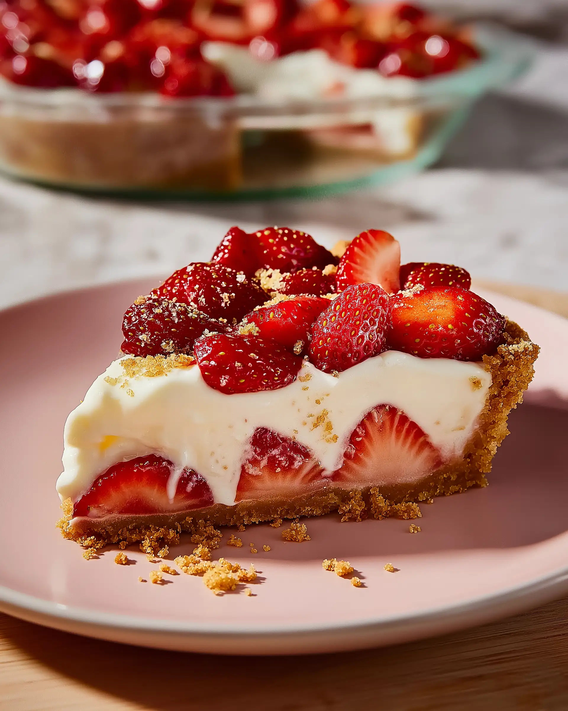 Strawberry Sugar Free Cheesecake Tarts