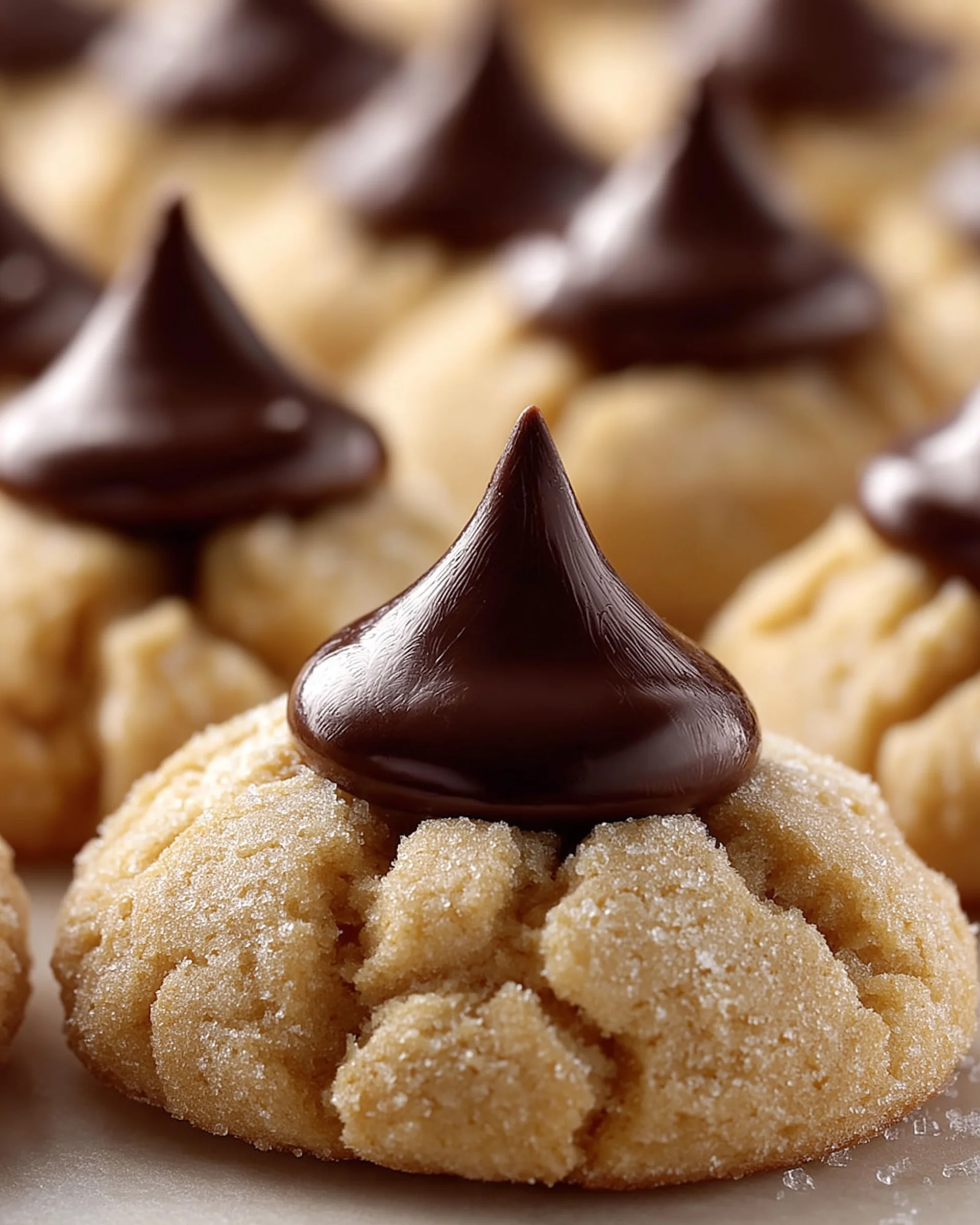 Sugar Free Peanut Butter Blossoms