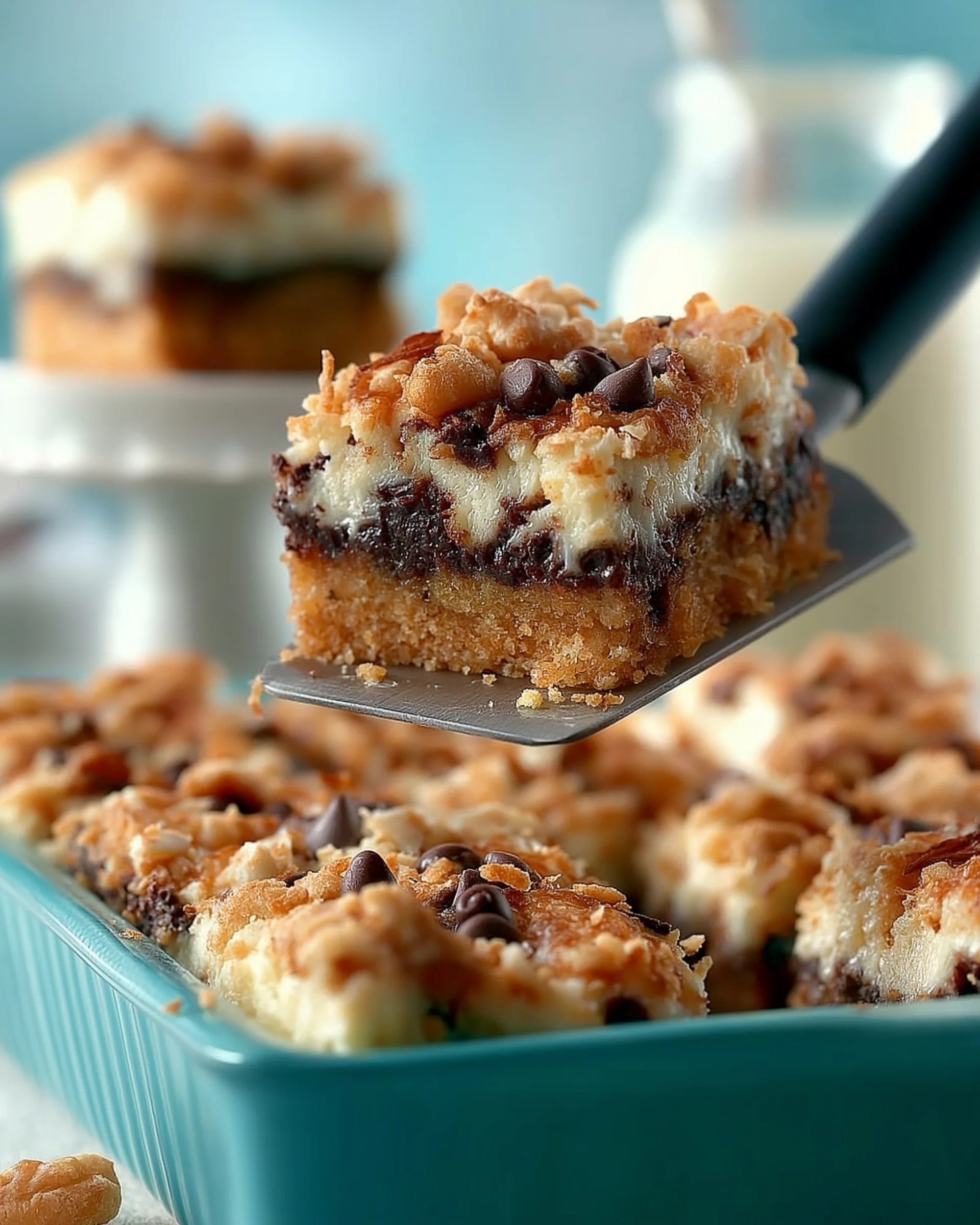 Sugar free & Low Carb Magic Cookie Bars