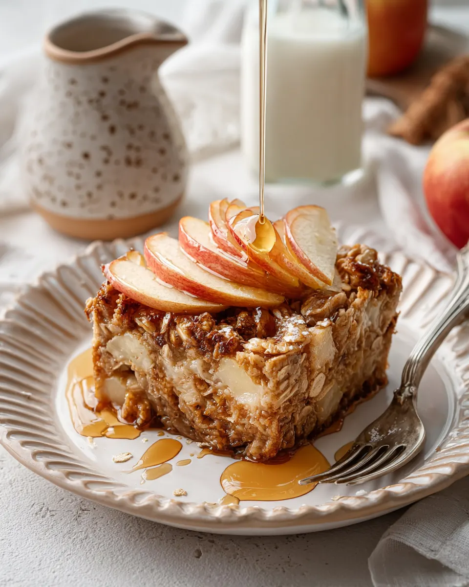 Apple Cinnamon Baked Oats